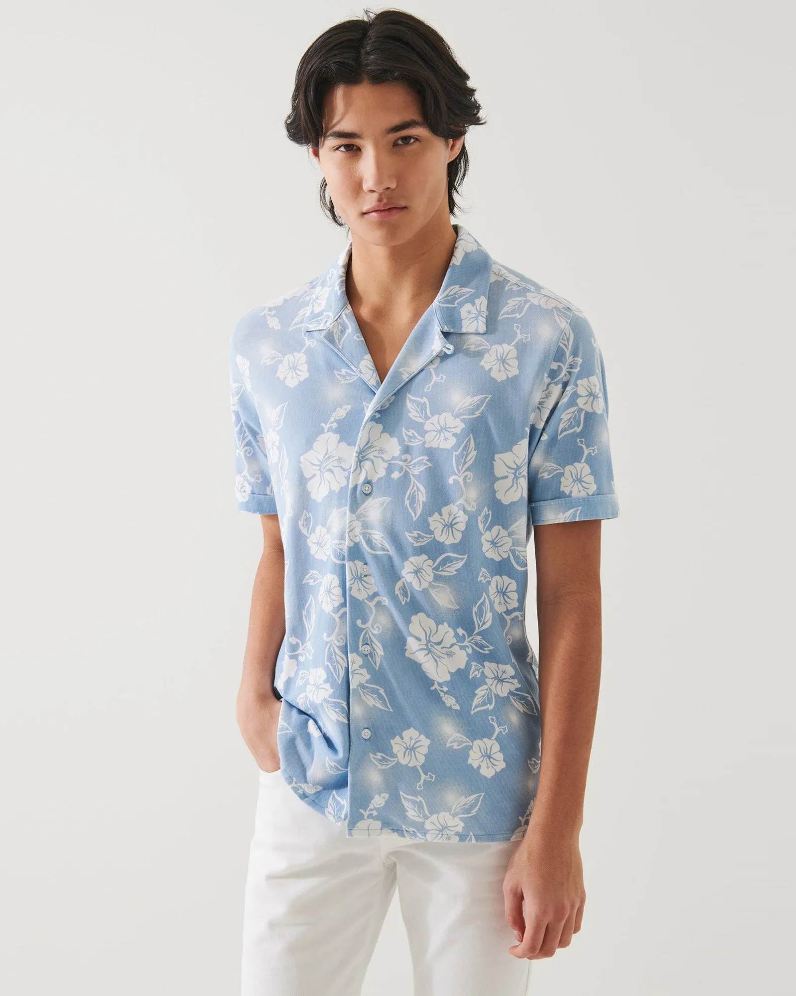 Printed Camp Shirt sold by TNT Fashion product image thumbnail 2