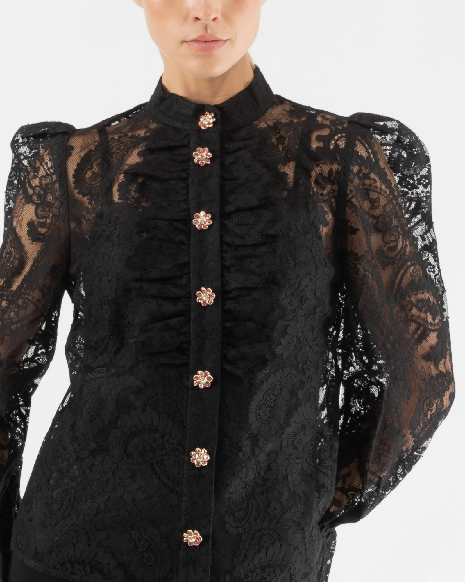Illustration Lace Blouse sold by TNT Fashion product image thumbnail 5