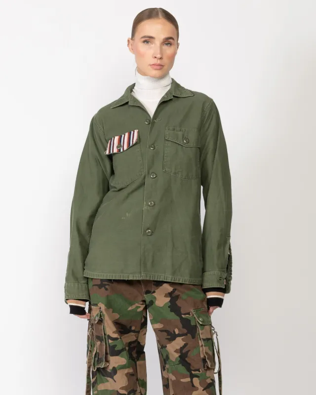 Flower Bomb Military Jacket sold by TNT Fashion