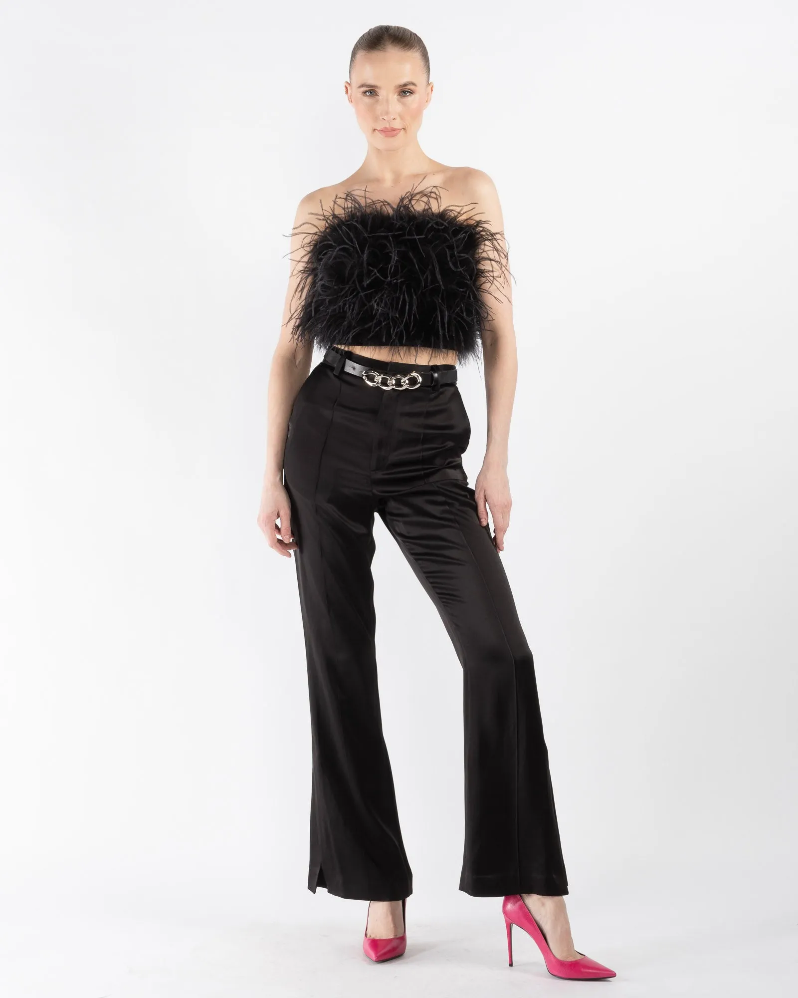 Feather Tube Top sold by TNT Fashion product image thumbnail 2