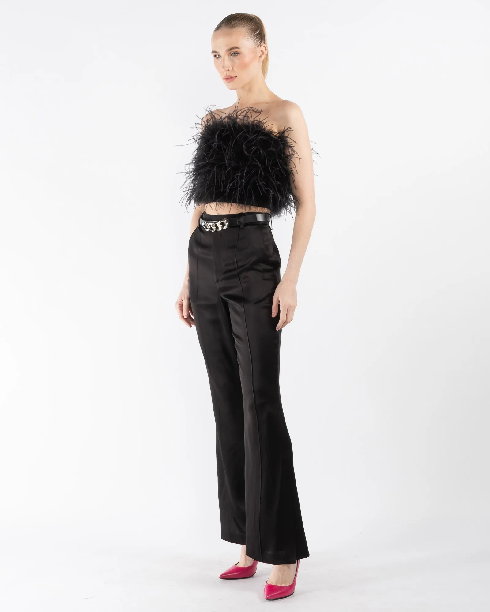 Feather Tube Top sold by TNT Fashion product image thumbnail 4