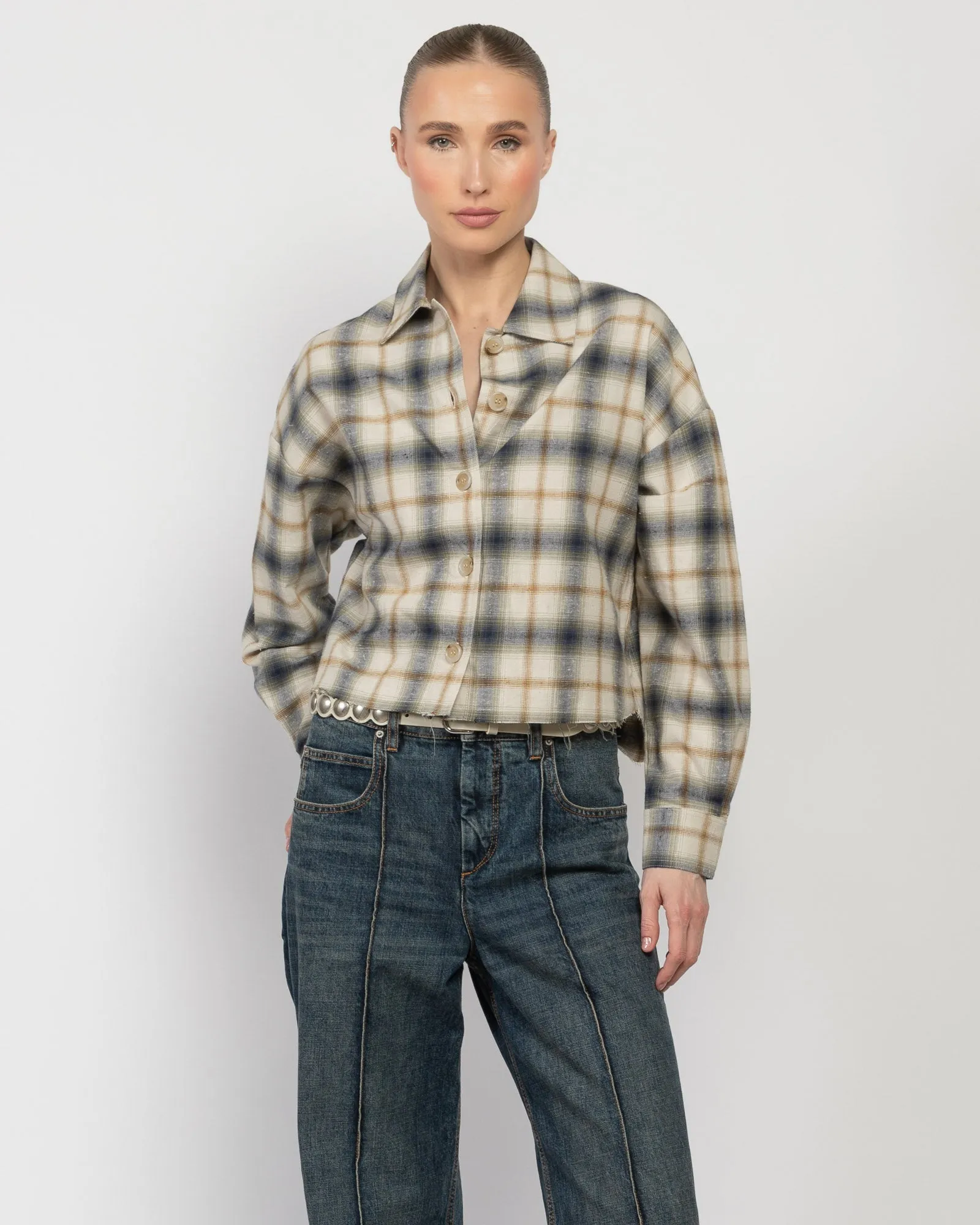 Esme Plaid Shirt sold by TNT Fashion