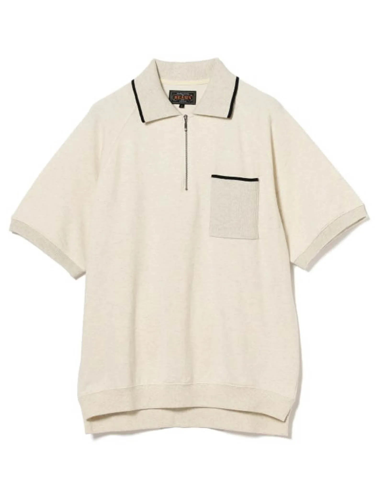 Half Zip Polo Shirt sold by TNT Fashion product image thumbnail 5