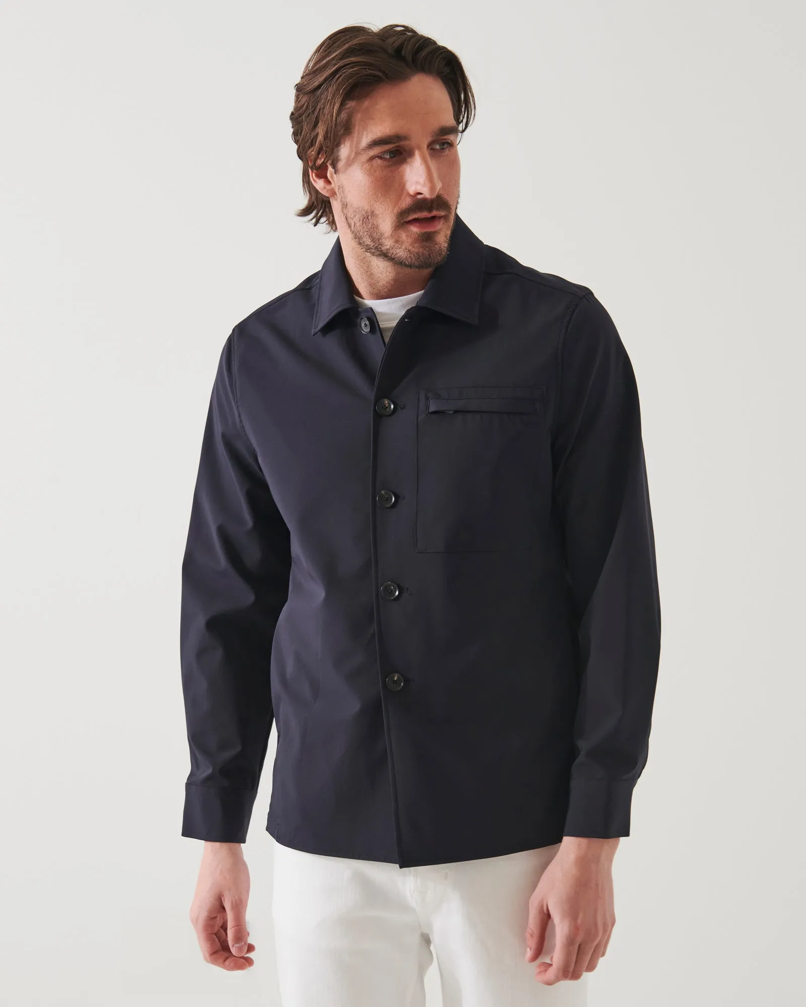 Nucleo Shirt Jacket sold by TNT Fashion