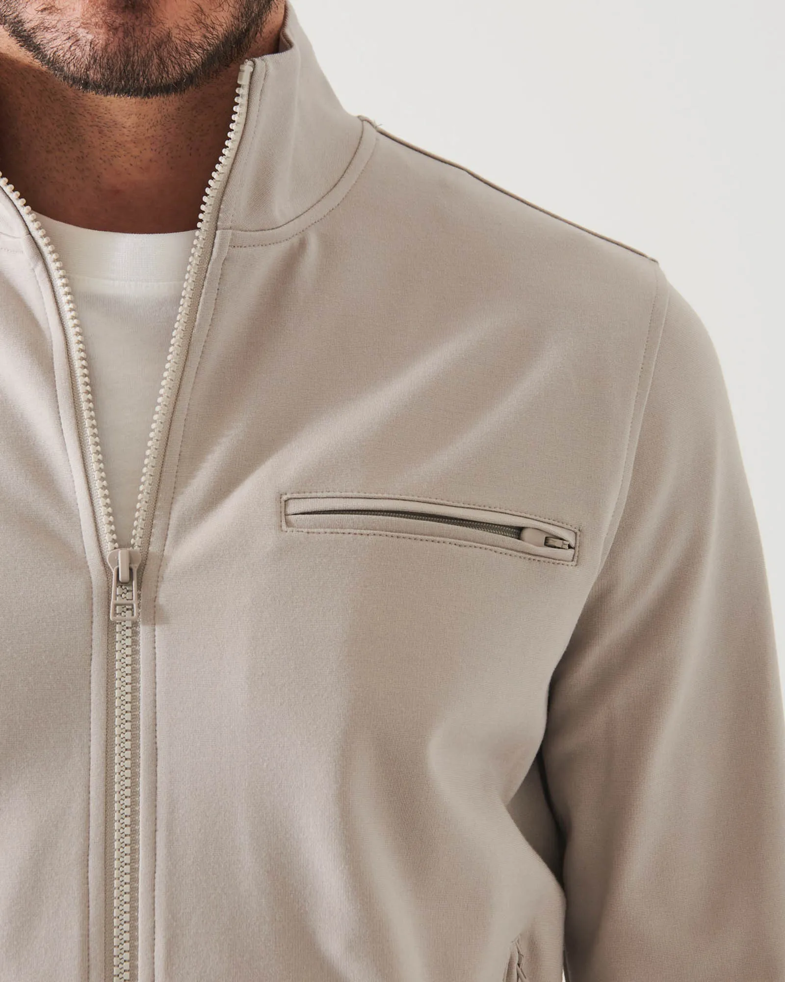 Active Zip Stretch Track Jacket sold by TNT Fashion product image thumbnail 4