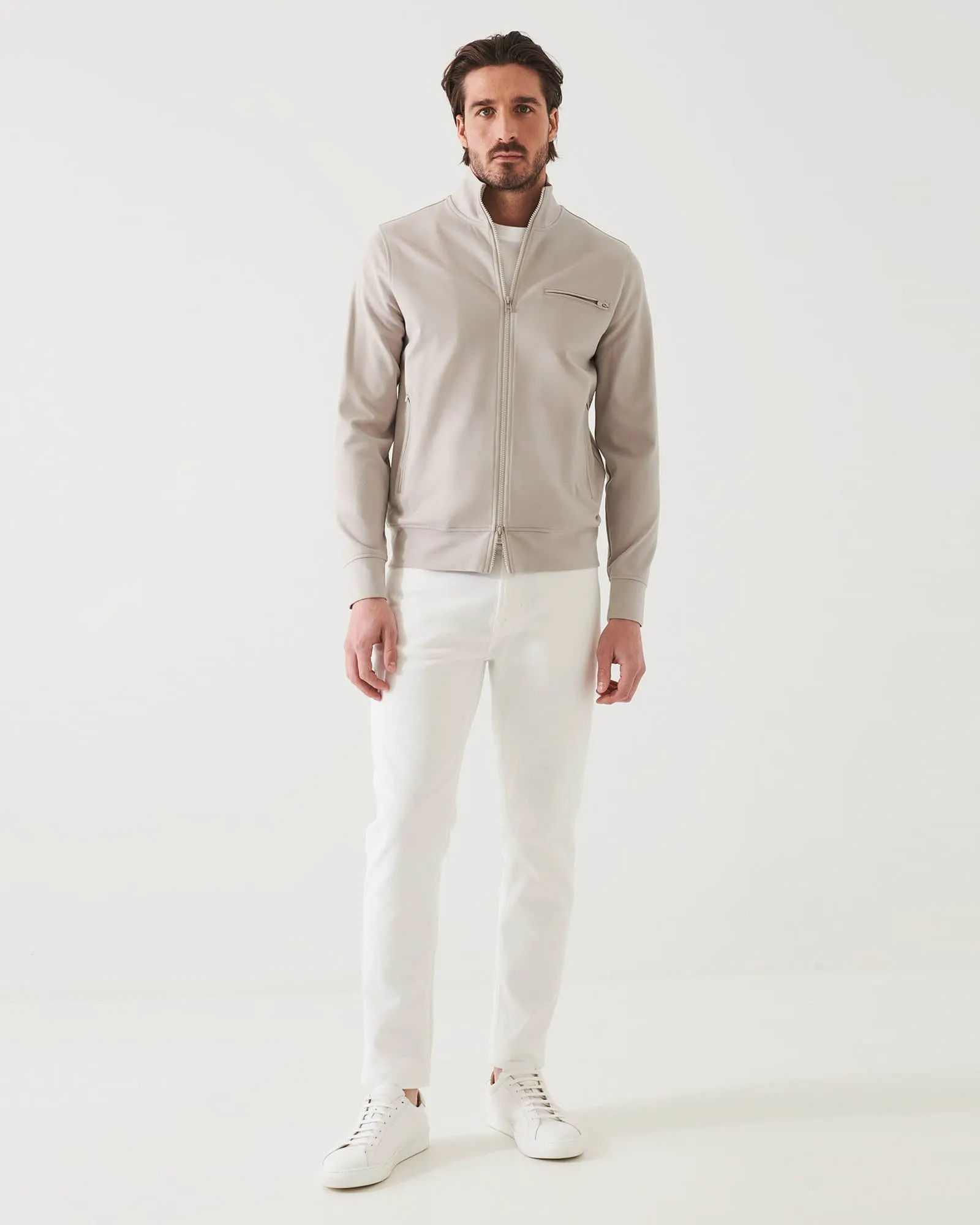 Active Zip Stretch Track Jacket sold by TNT Fashion product image thumbnail 2