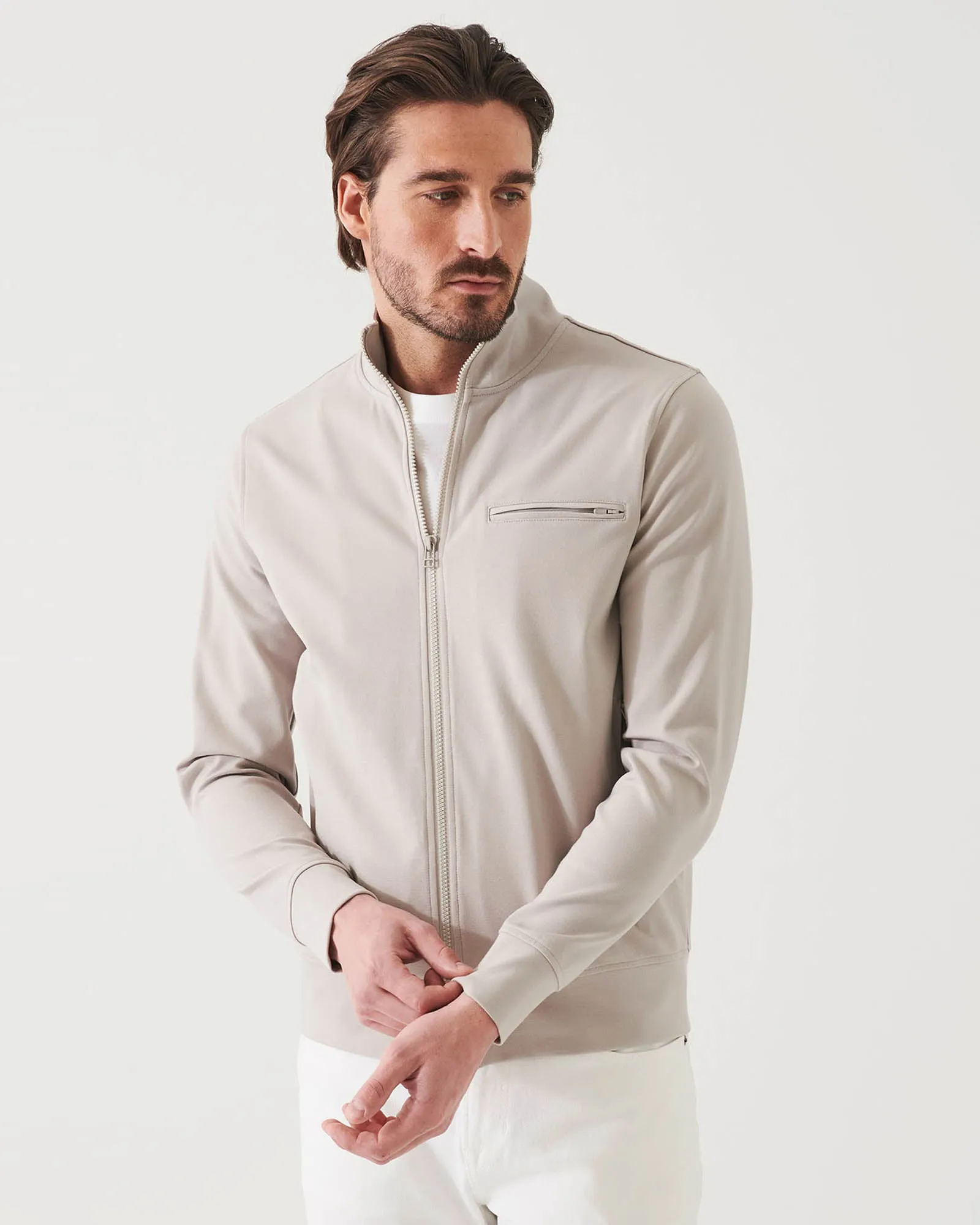 Active Zip Stretch Track Jacket sold by TNT Fashion product image thumbnail 3