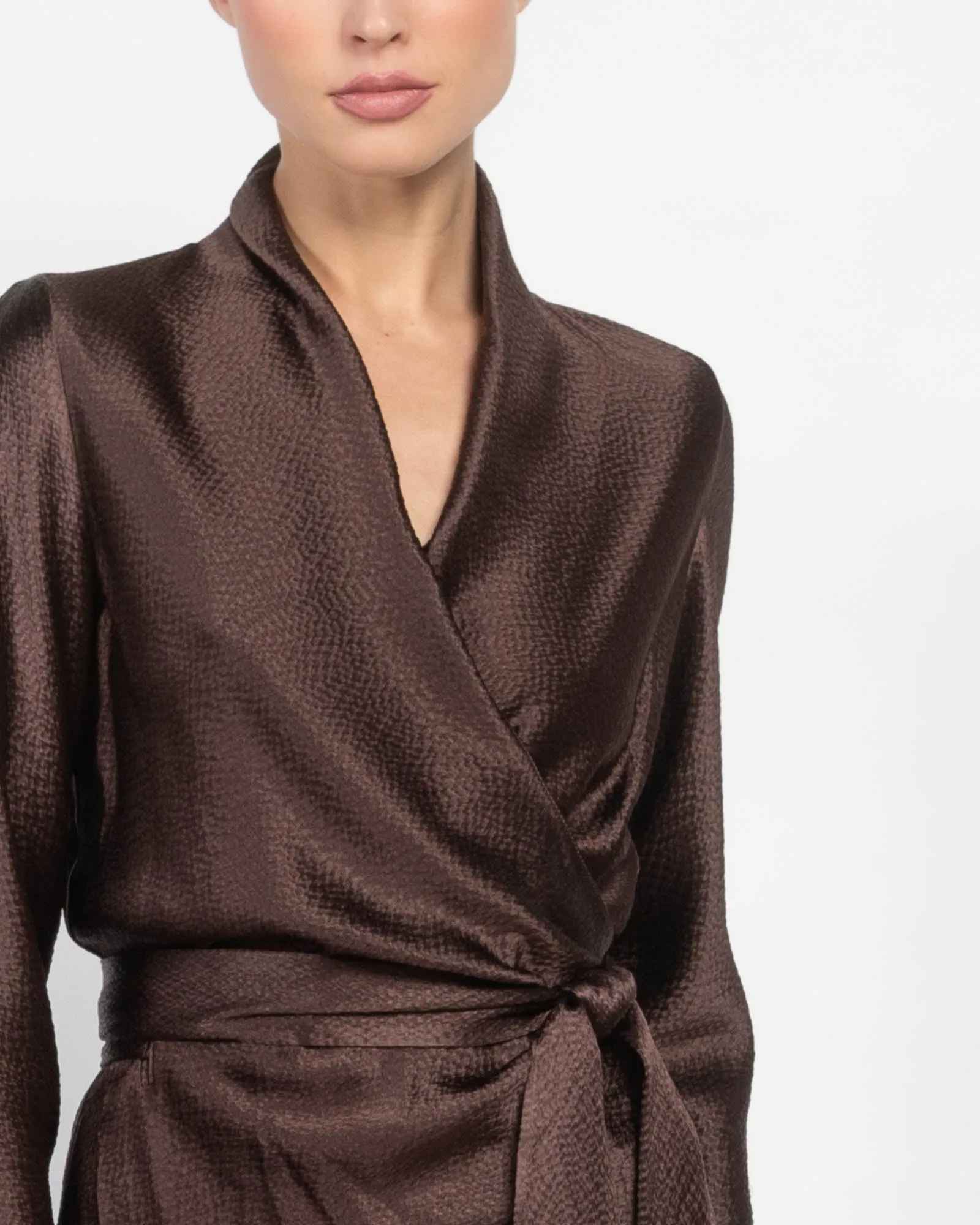 Long Sleeve Wrap Dress sold by TNT Fashion product image thumbnail 5