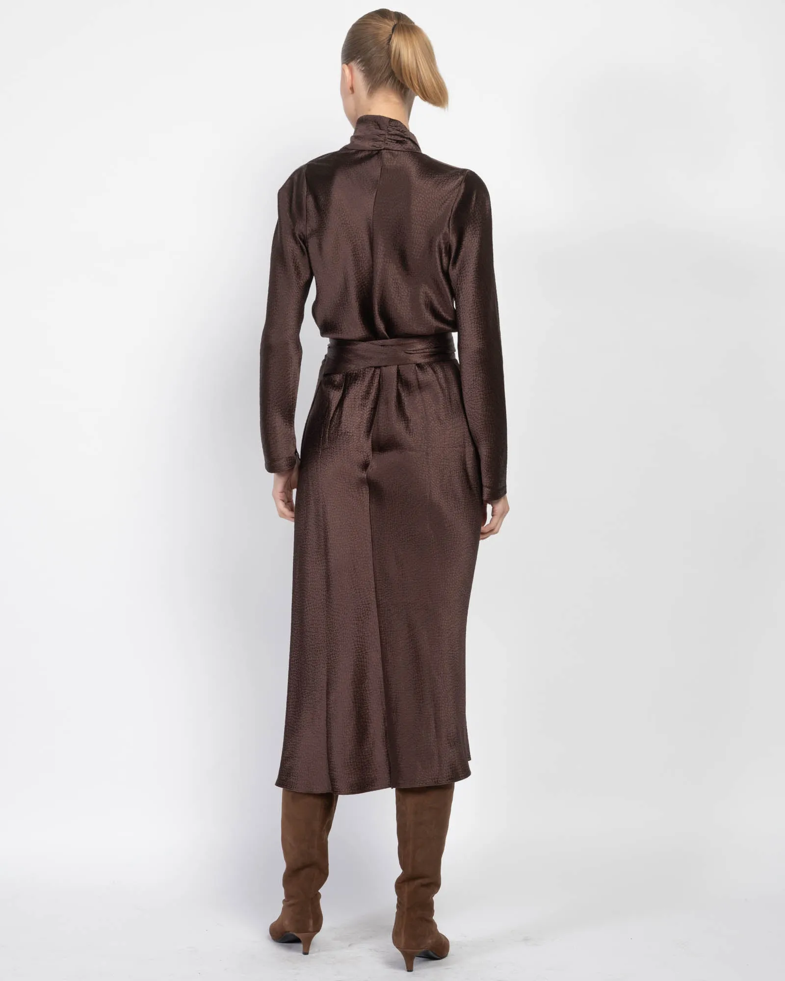Long Sleeve Wrap Dress sold by TNT Fashion product image thumbnail 2