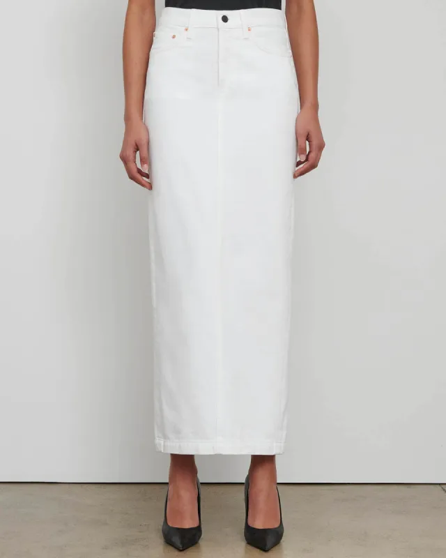 Denim Column Skirt sold by TNT Fashion