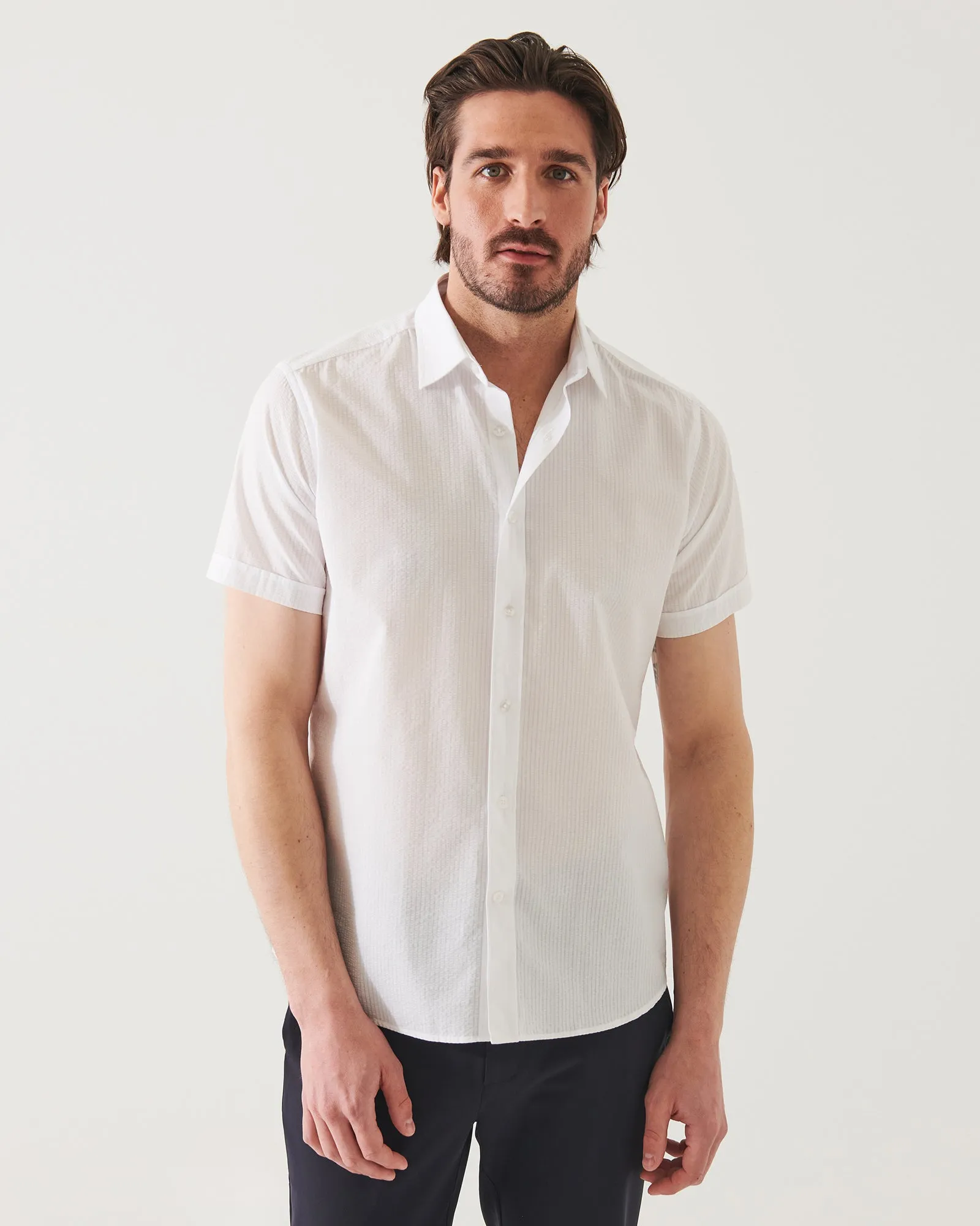 Seersucker Shirt sold by TNT Fashion