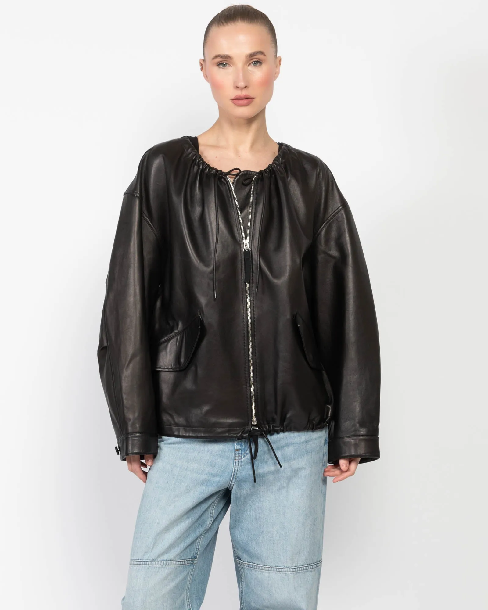 Ruched Jacket sold by TNT Fashion