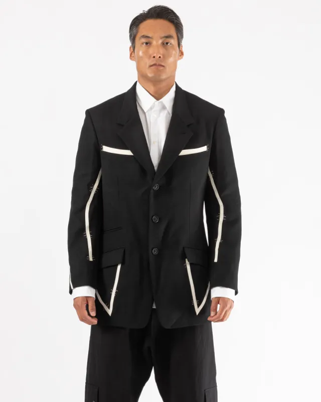 W-Zig Contrast Jacket sold by TNT Fashion
