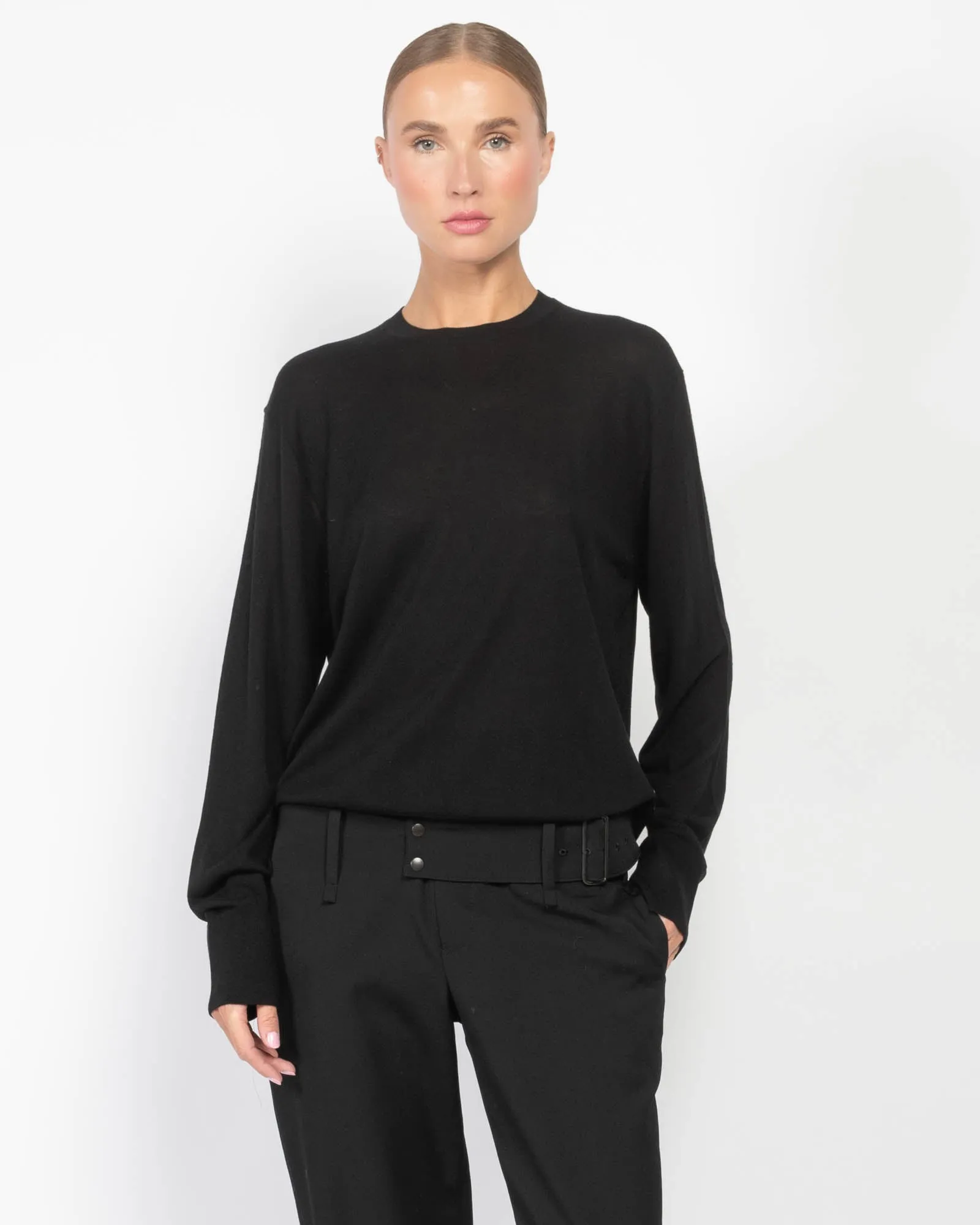Crewneck Silk Cashmere Sweater sold by TNT Fashion