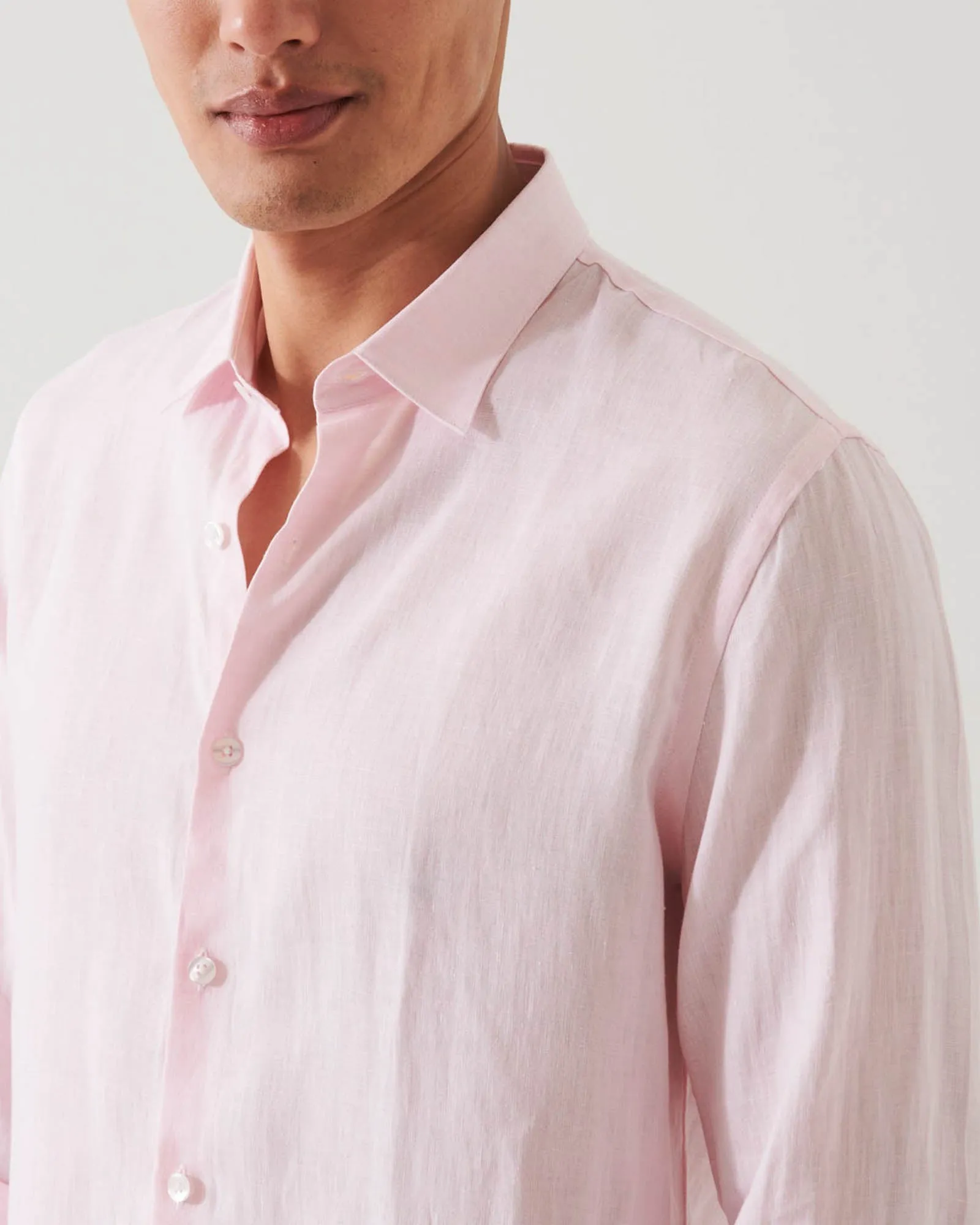 Linen Chambray Shirt sold by TNT Fashion product image thumbnail 4