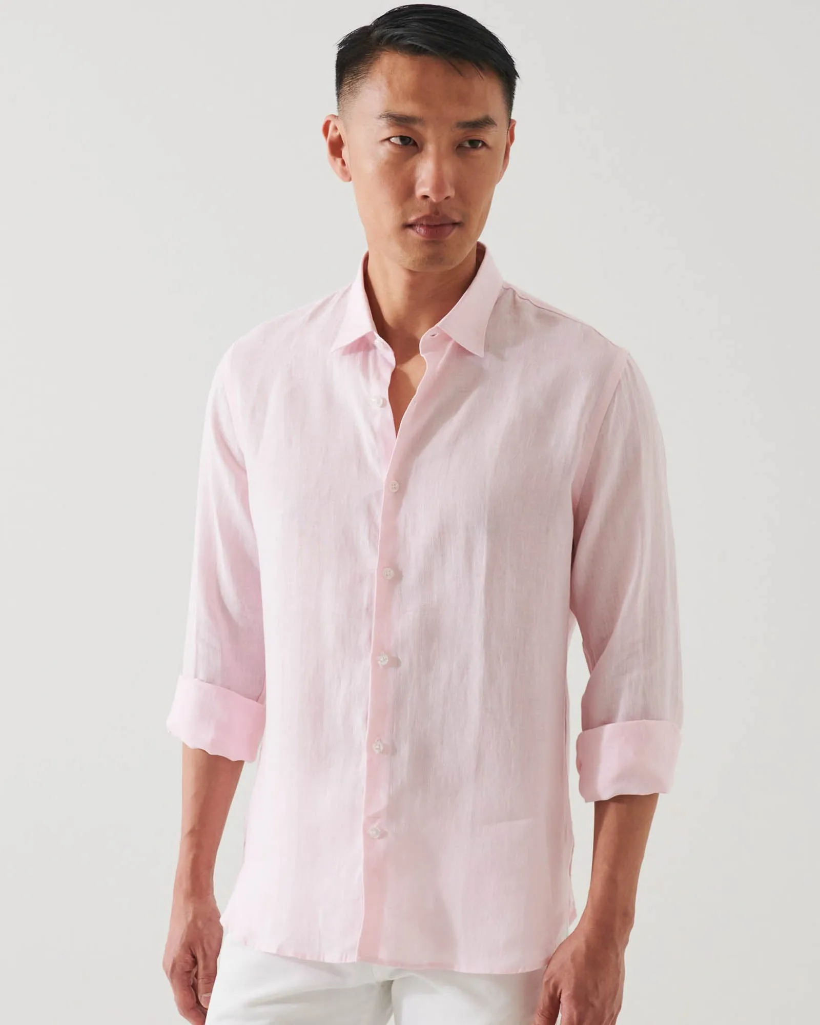 Linen Chambray Shirt sold by TNT Fashion product image thumbnail 3