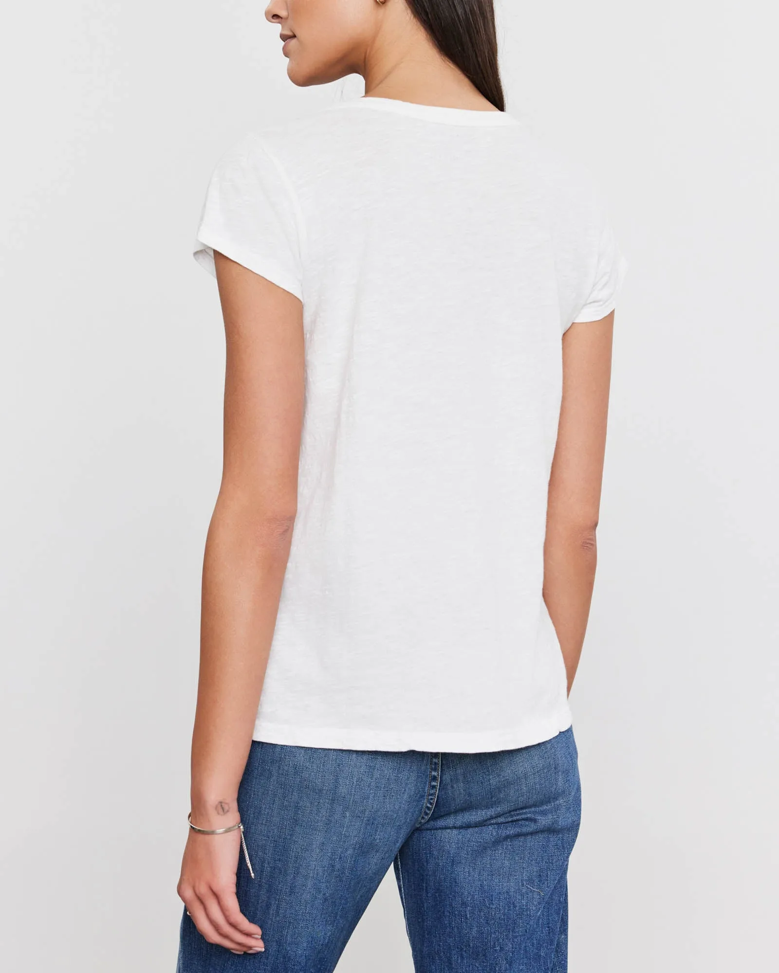 City Slub Scoop T-Shirt sold by TNT Fashion product image thumbnail 2