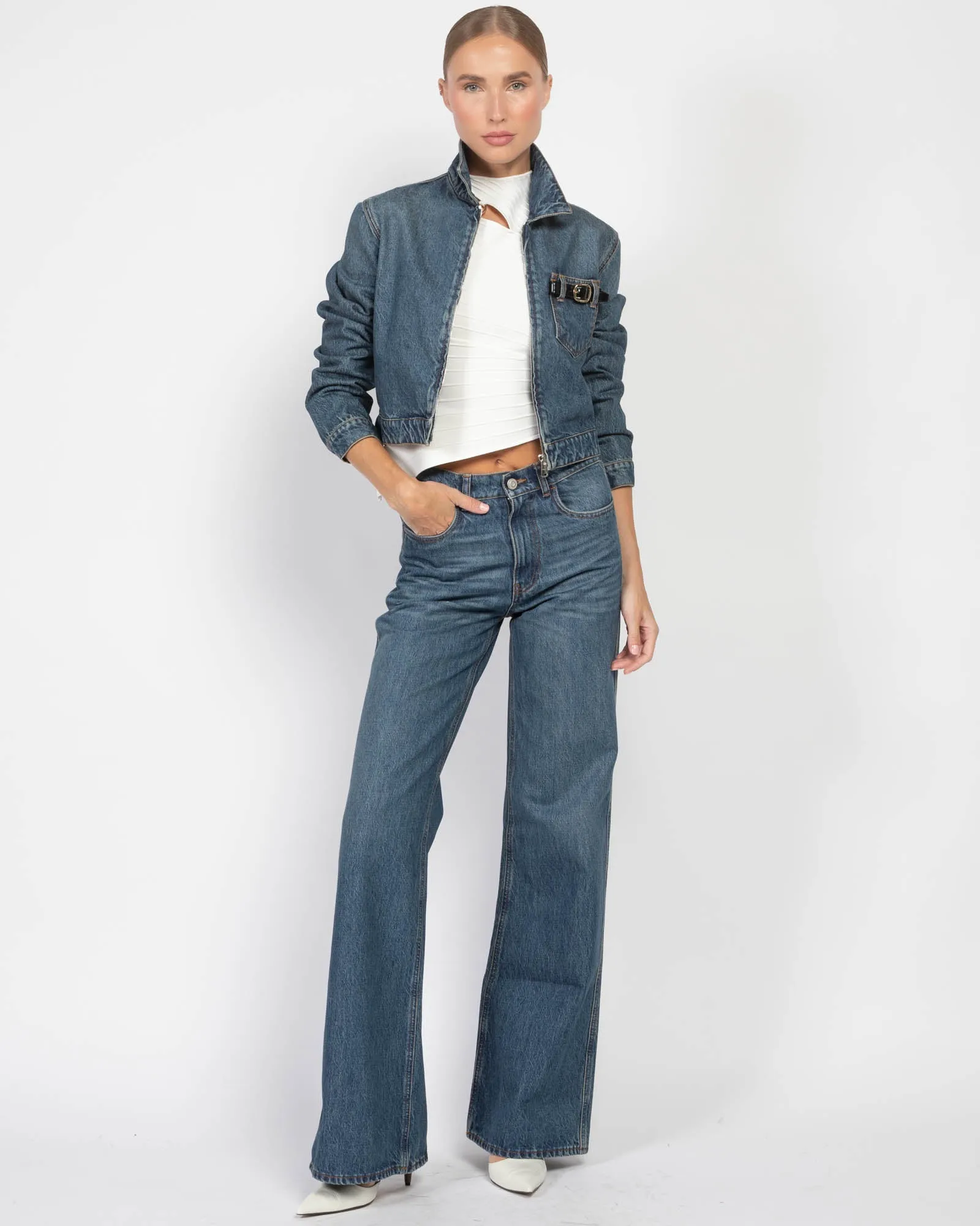Denim Workwear Jacket sold by TNT Fashion product image thumbnail 2