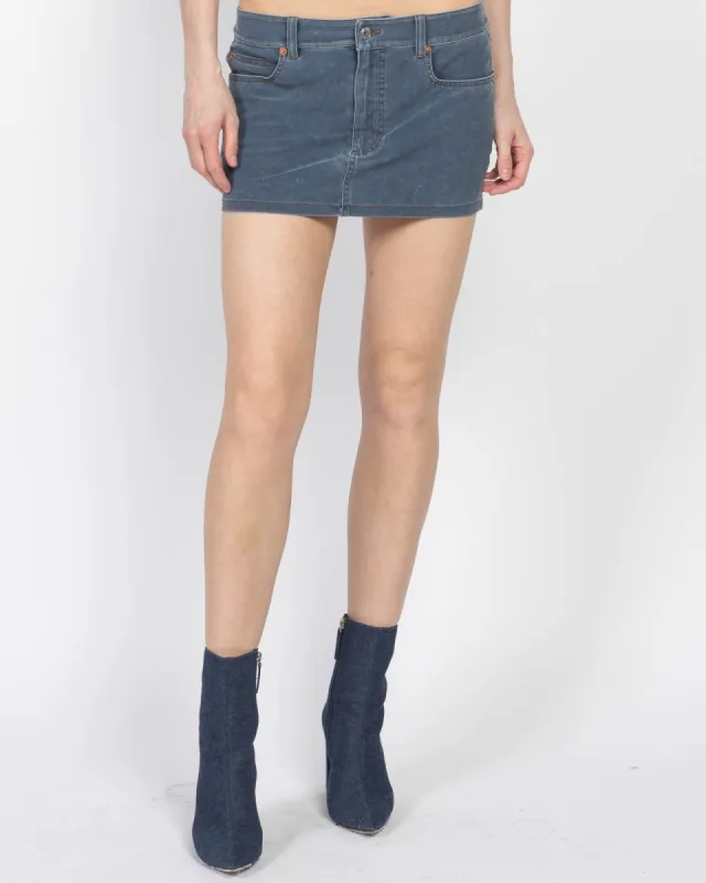 Denim Mini Skirt sold by TNT Fashion