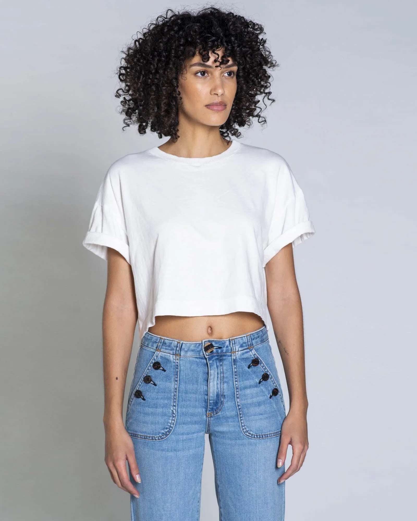 Cuff Tee sold by TNT Fashion