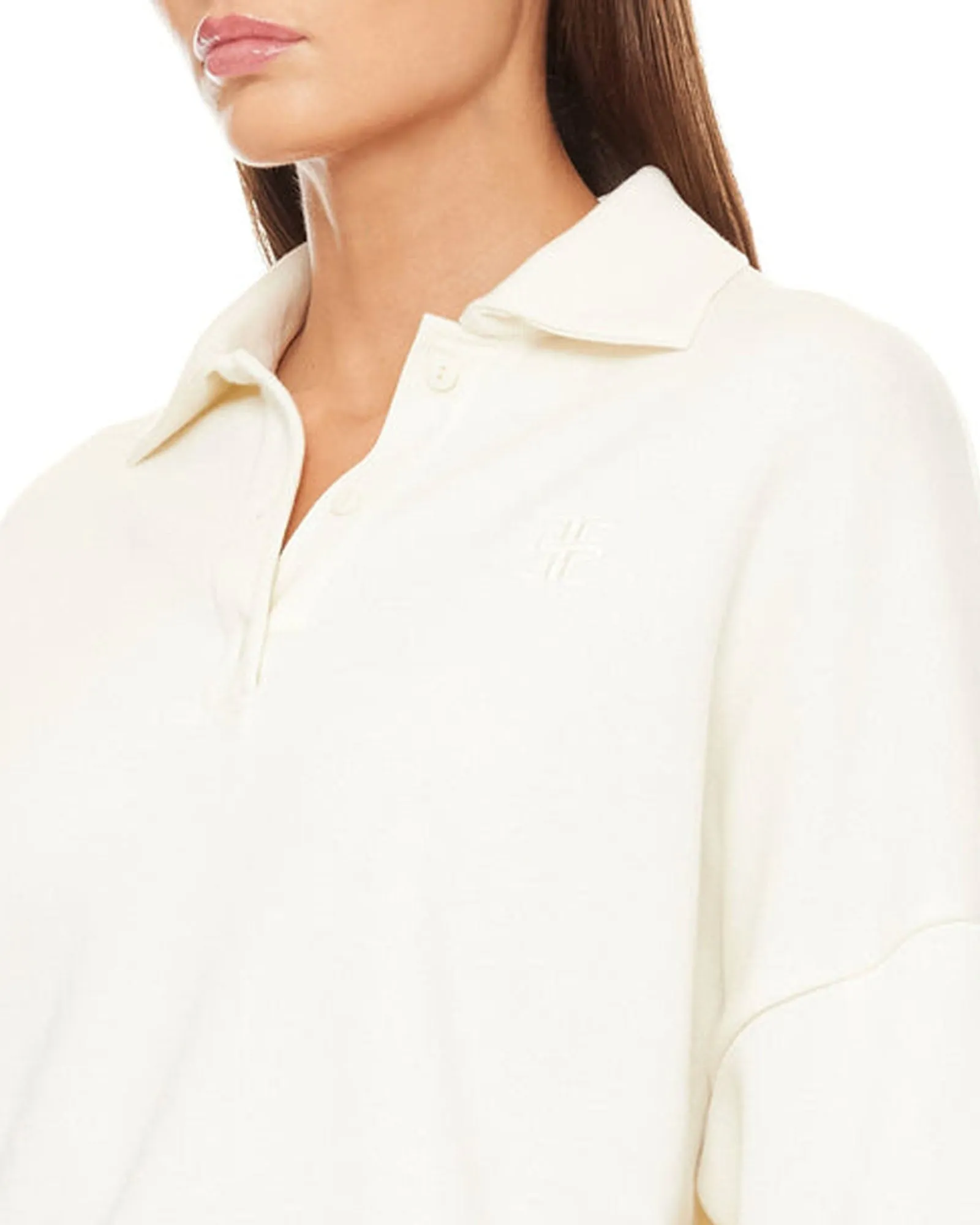 Oversized Polo Sweatshirt sold by TNT Fashion product image thumbnail 4