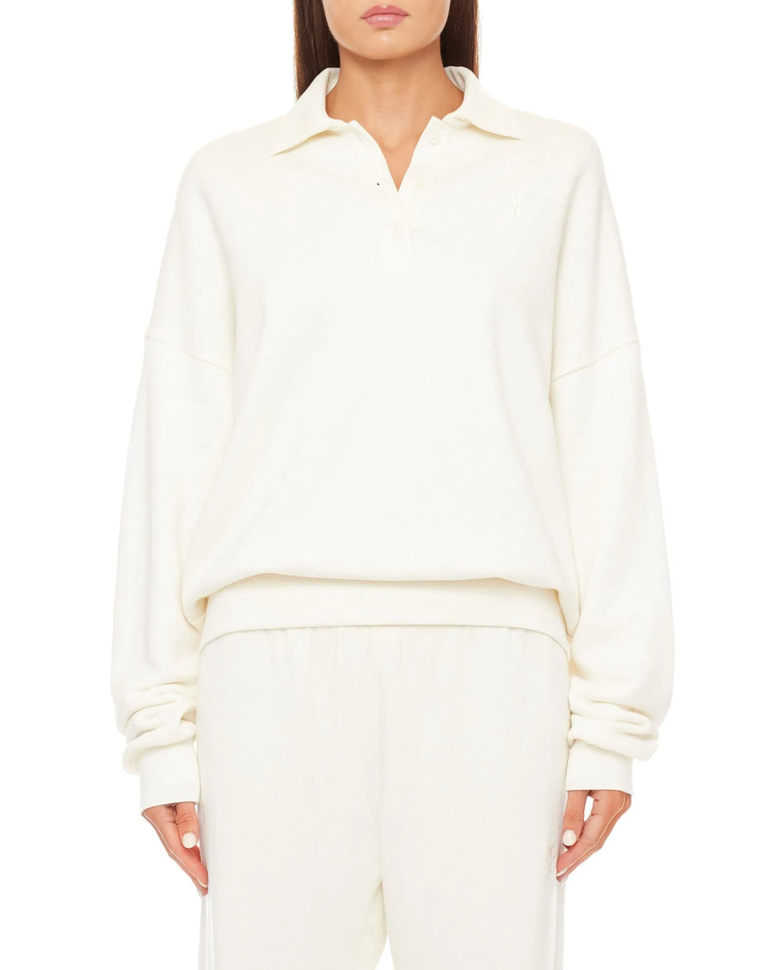 Oversized Polo Sweatshirt sold by TNT Fashion