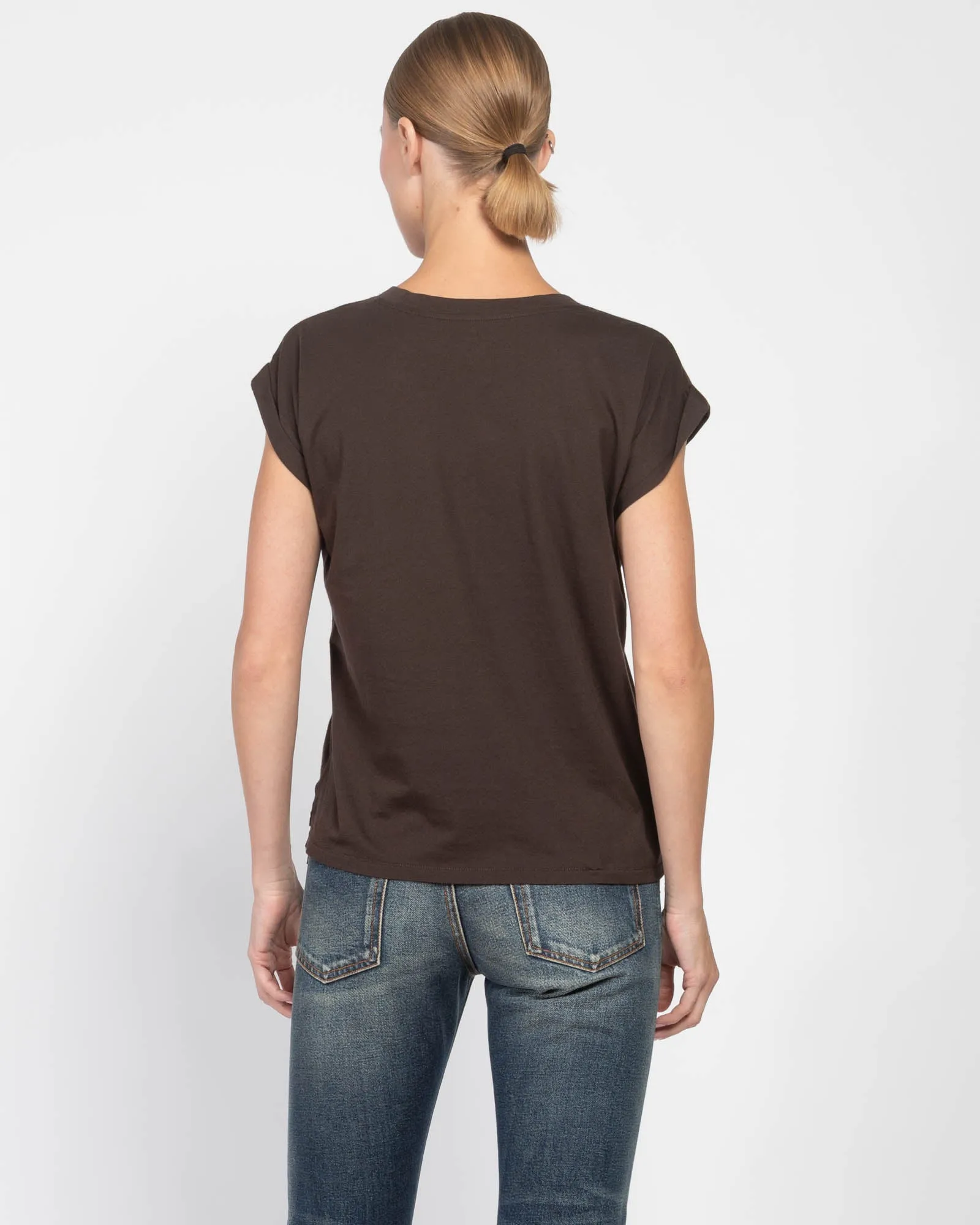 Easy V-Neck T-Shirt sold by TNT Fashion product image thumbnail 4