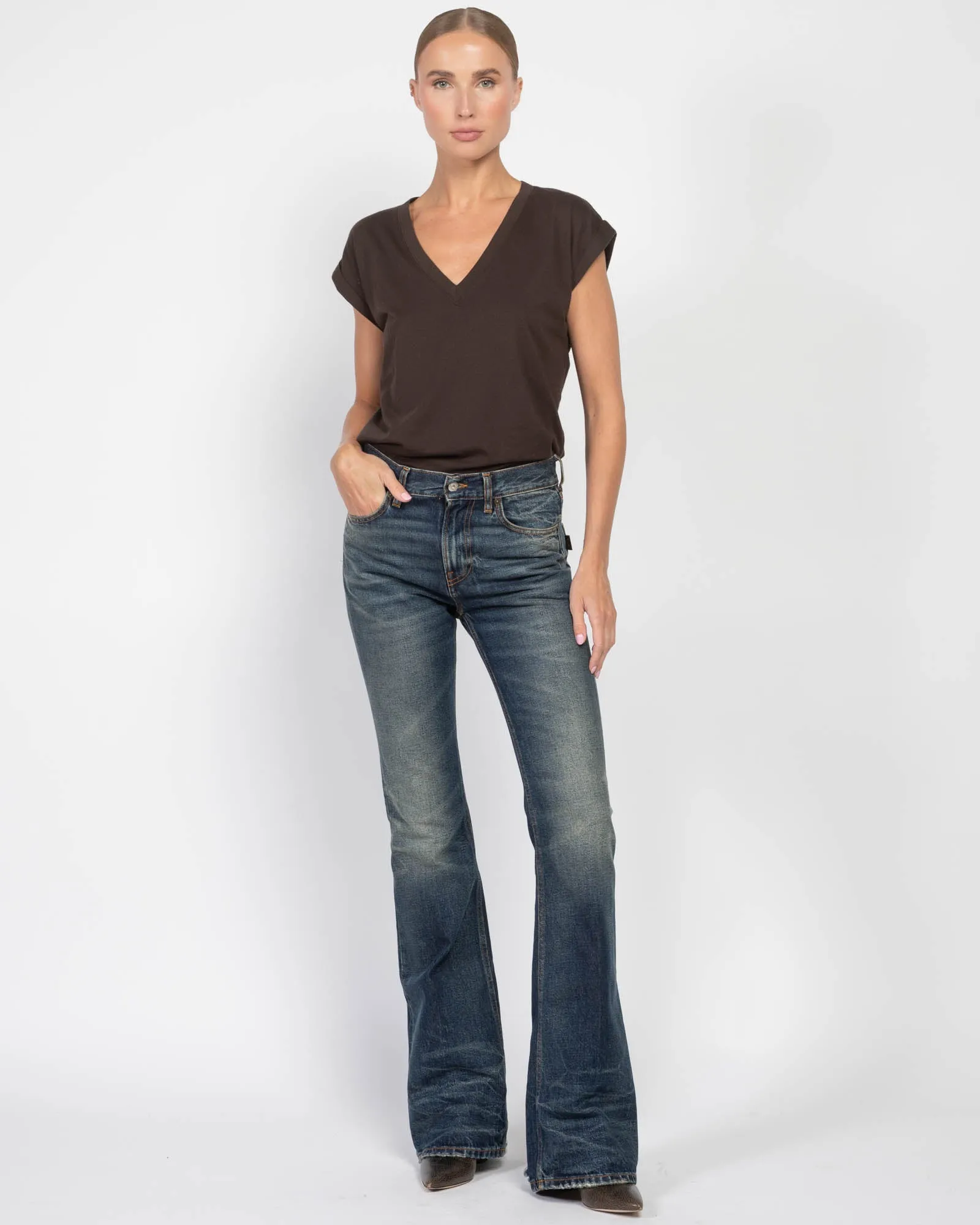 Easy V-Neck T-Shirt sold by TNT Fashion product image thumbnail 2