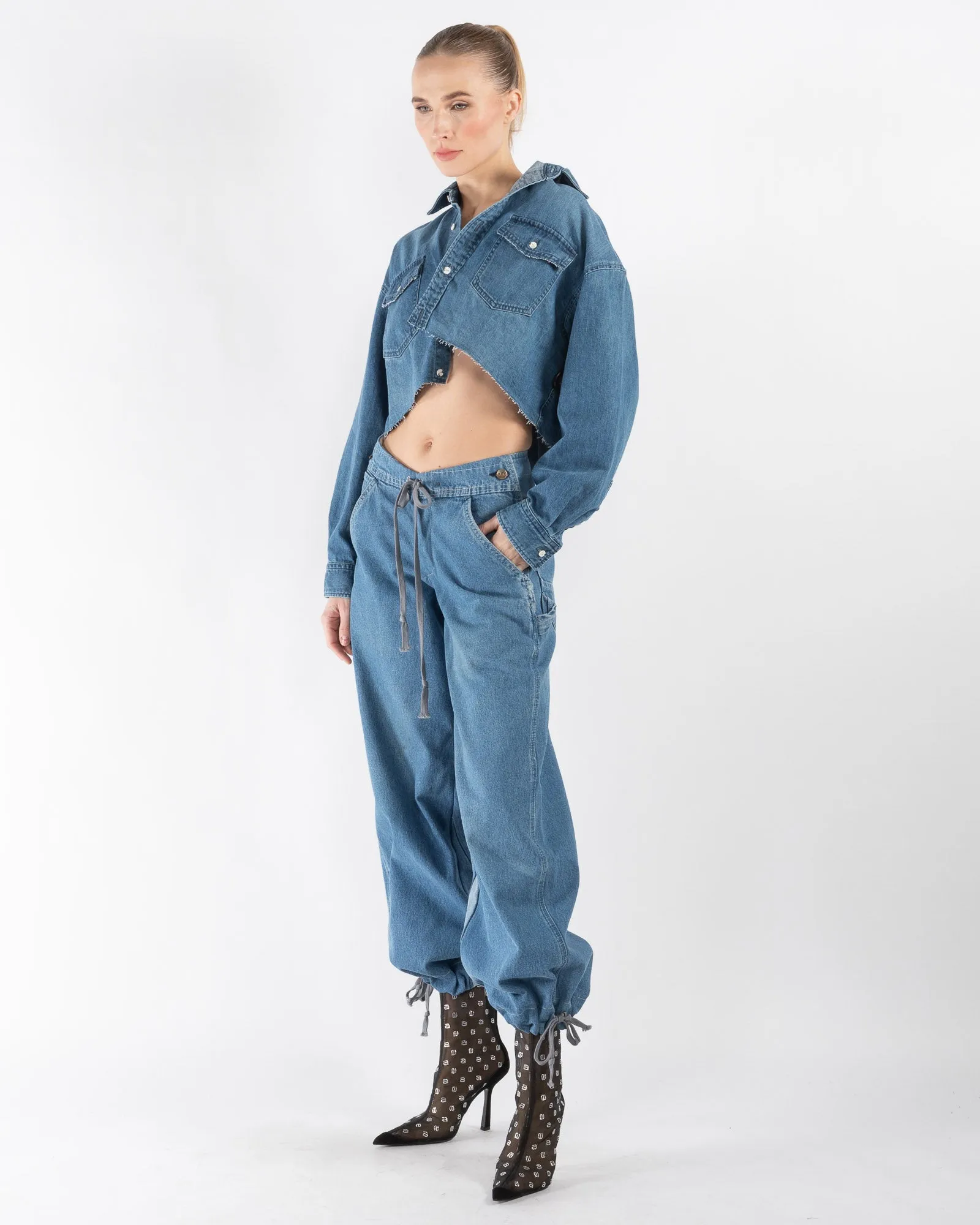 Wide Leg Jeans sold by TNT Fashion product image thumbnail 4