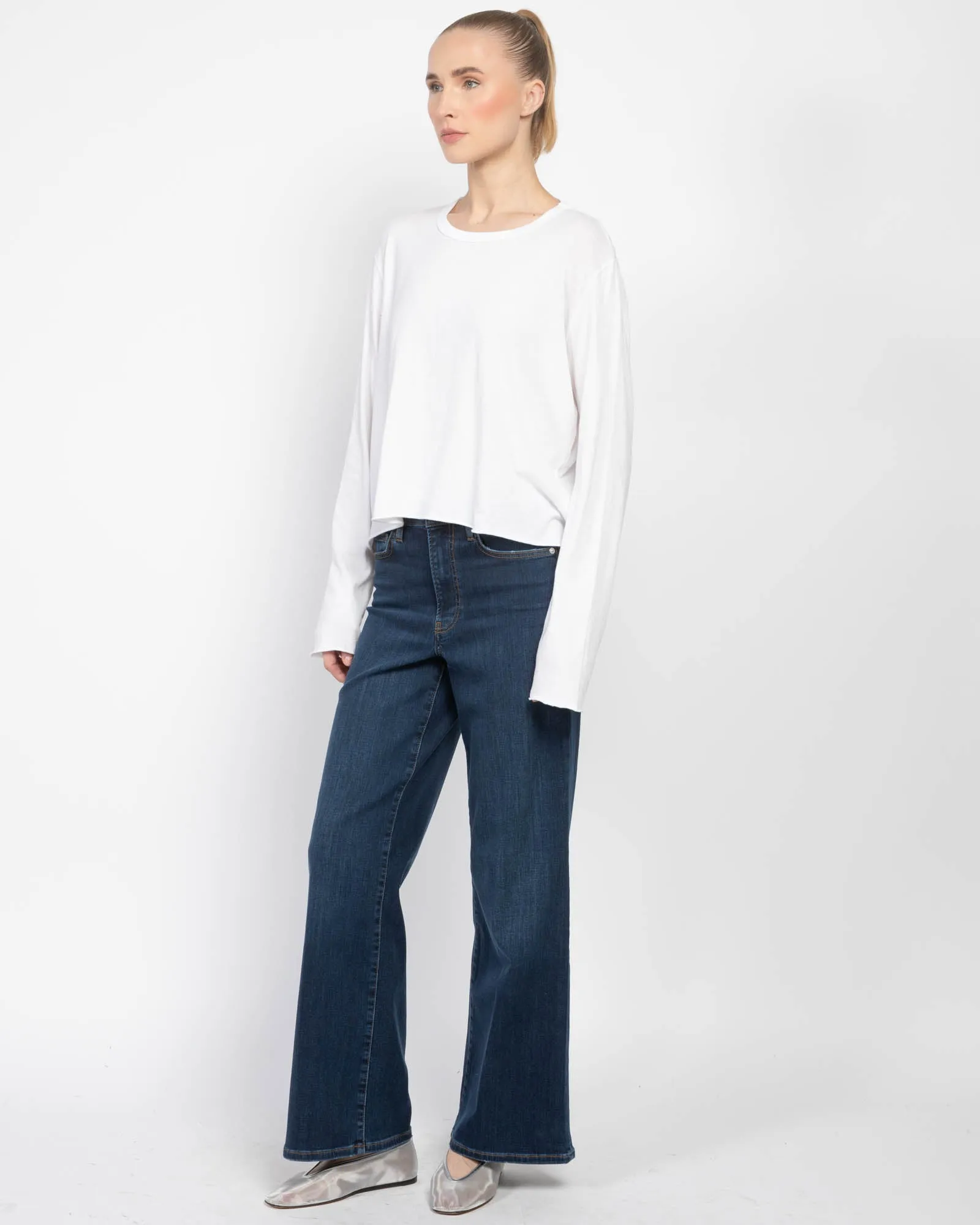 Long Sleeve Crop Top sold by TNT Fashion product image thumbnail 4