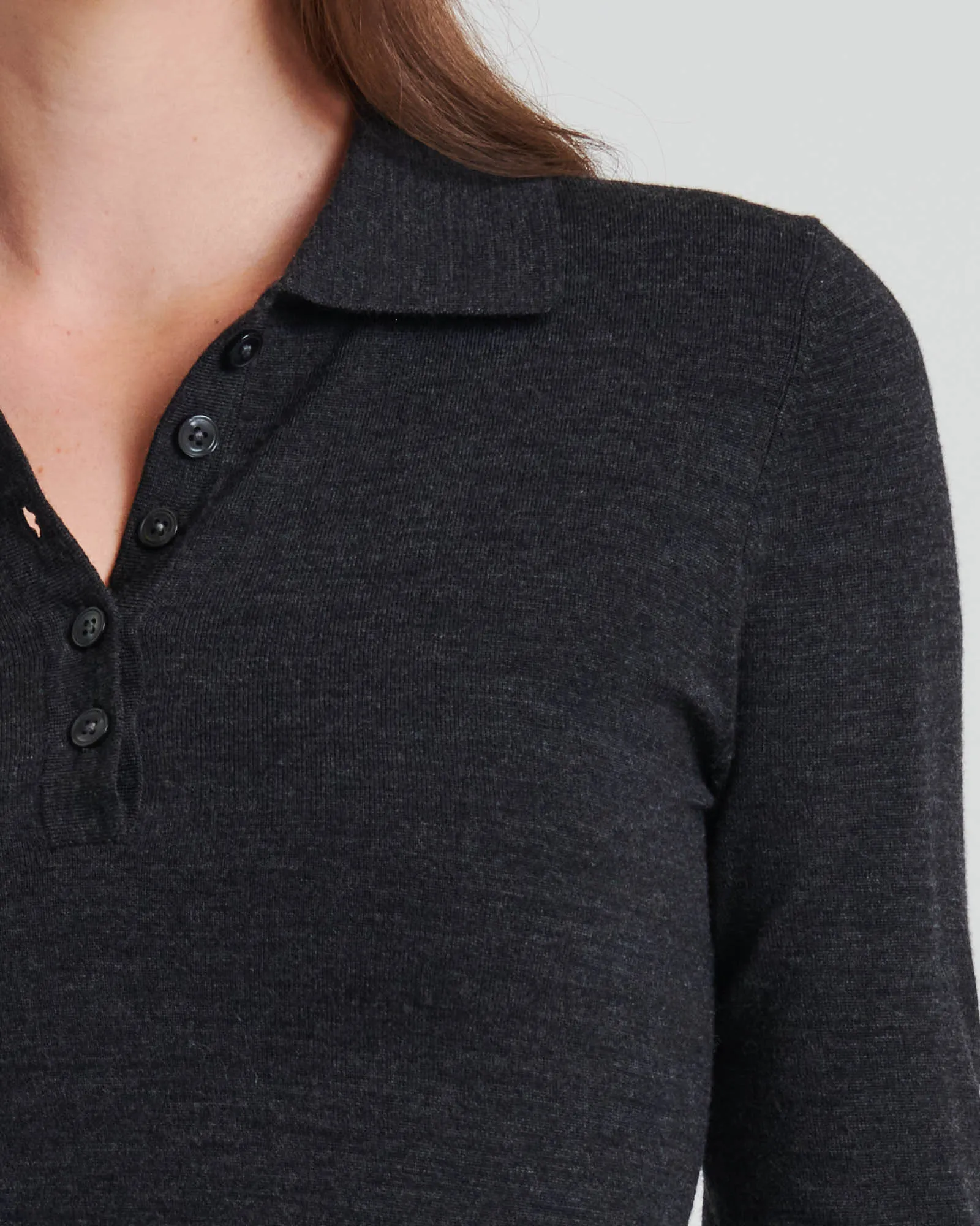 Long Sleeve Classic Polo sold by TNT Fashion product image thumbnail 4