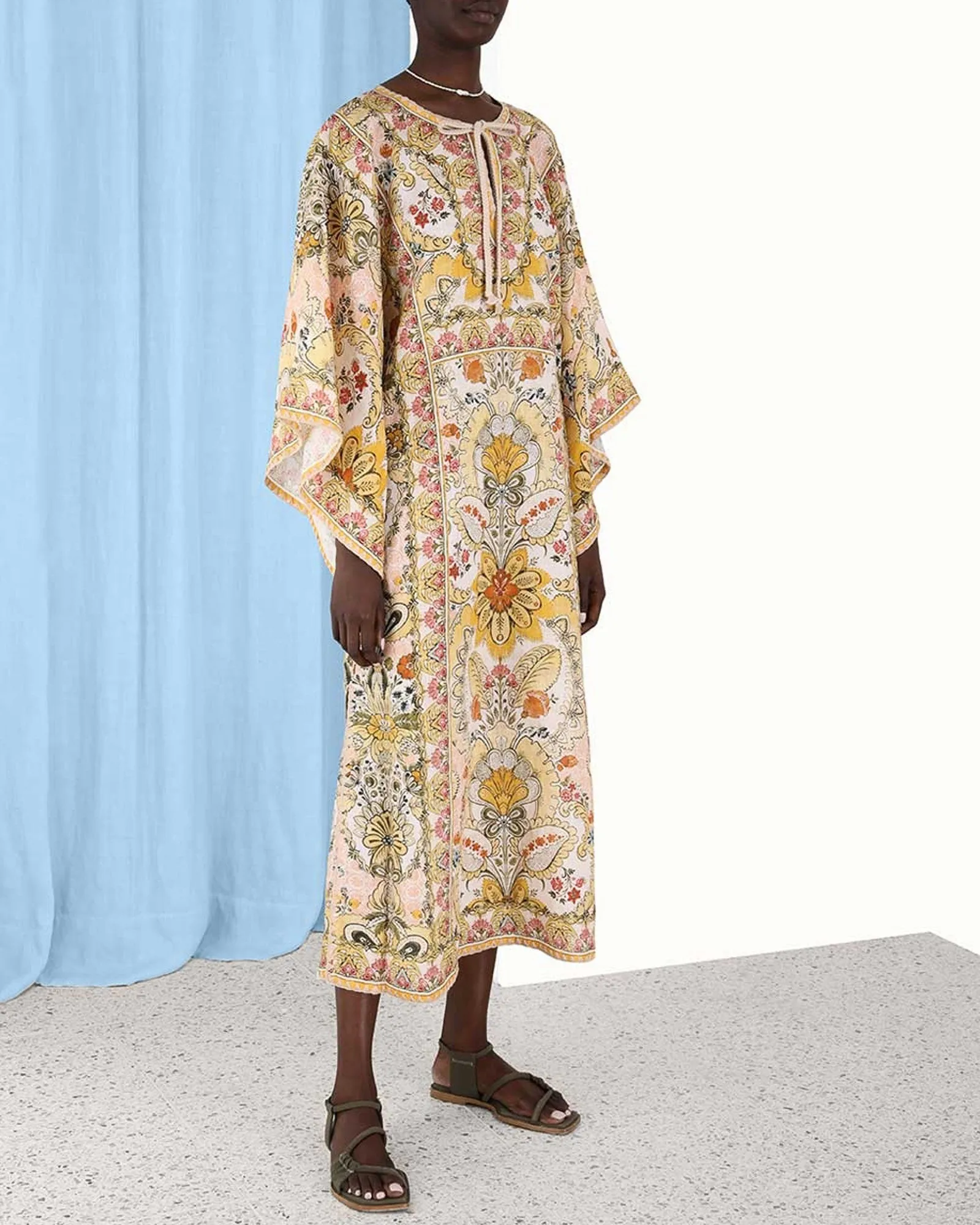 Kaftan Midi Dress sold by TNT Fashion product image thumbnail 4