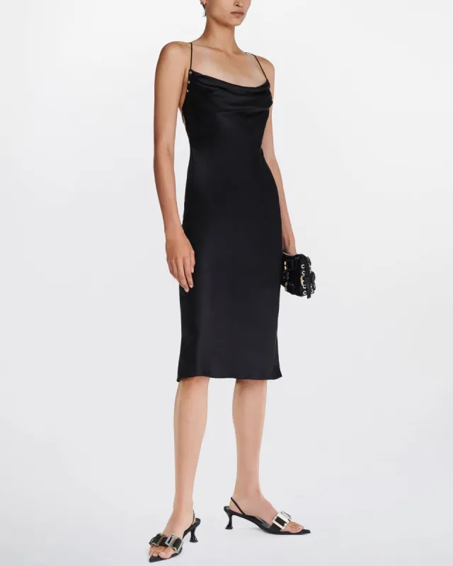 Rivet Cowl Dress sold by TNT Fashion