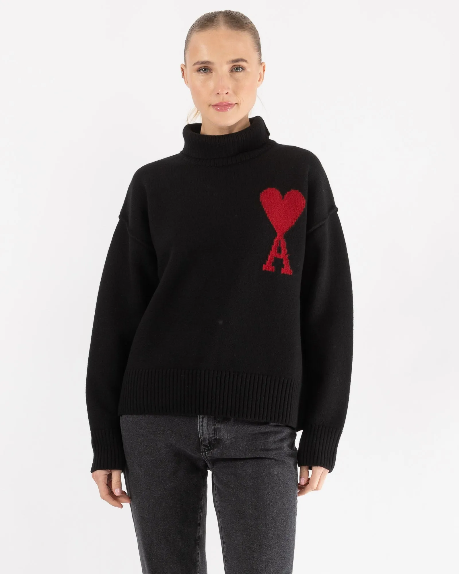 Red Ami De Coeur Sweater sold by TNT Fashion