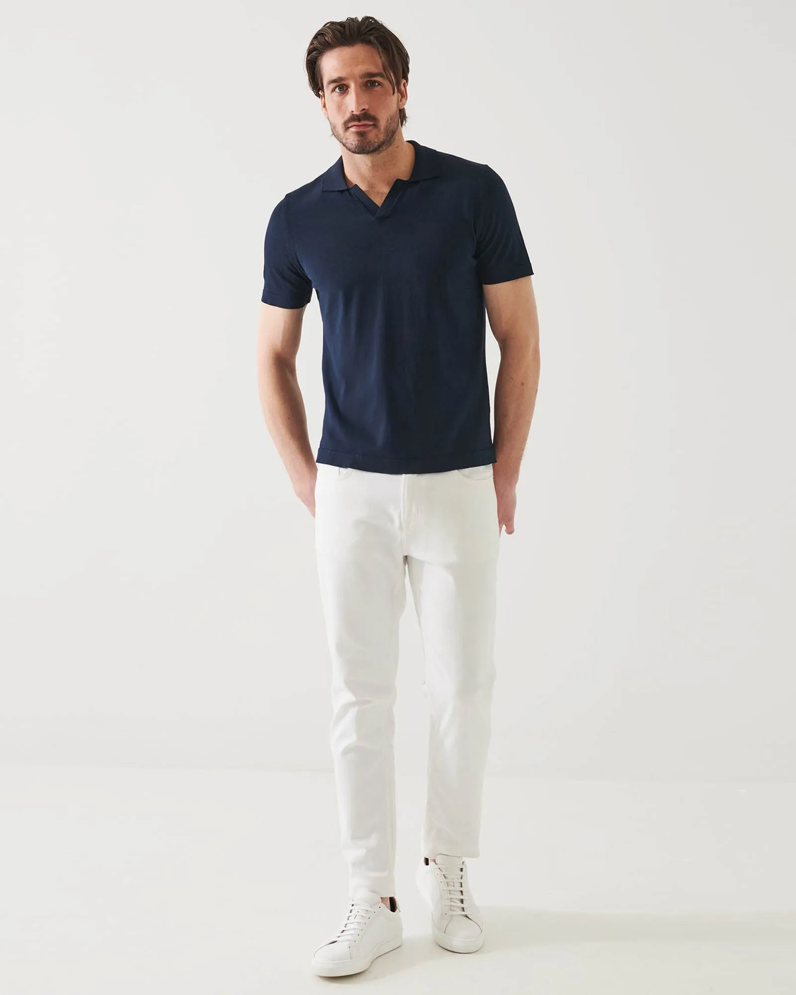 Mercerized Open Polo sold by TNT Fashion product image thumbnail 2