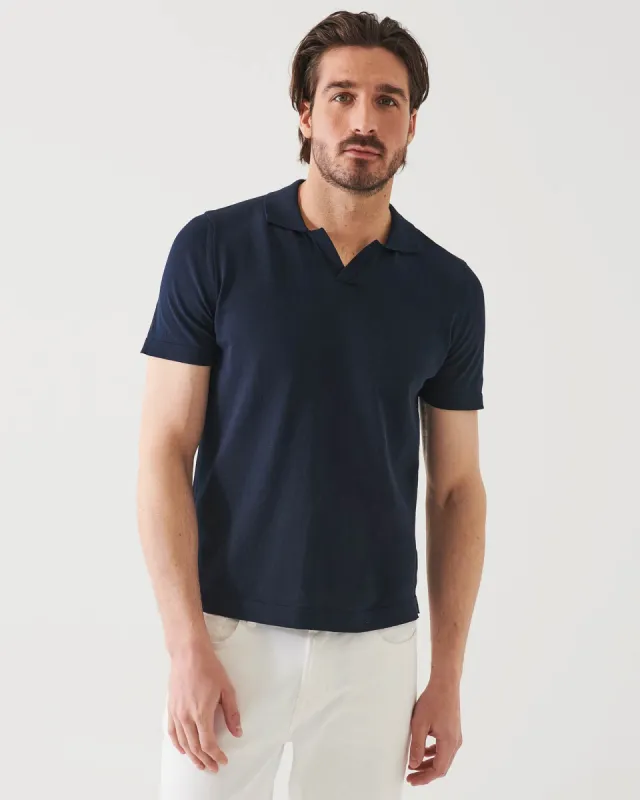 Mercerized Open Polo sold by TNT Fashion