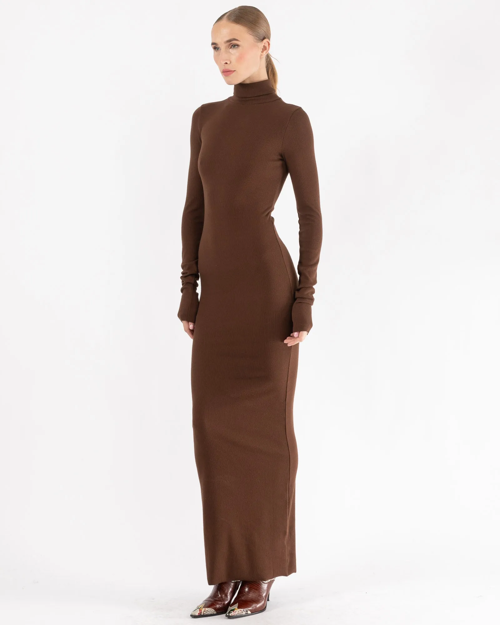Long Sleeve Turtleneck Dress sold by TNT Fashion product image thumbnail 4