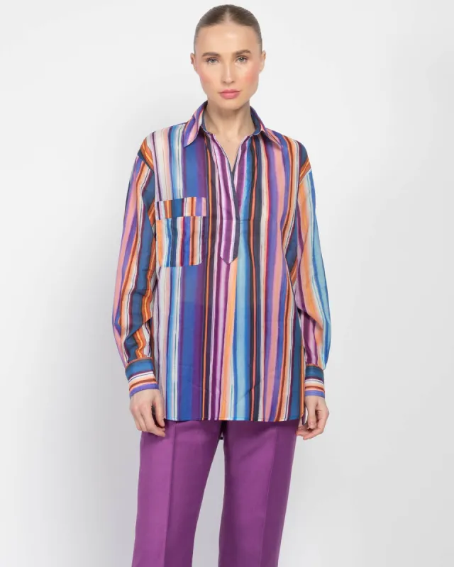 Stripe Pocket Shirt sold by TNT Fashion