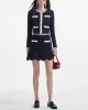 Crochet Contrast Mini Skirt sold by TNT Fashion