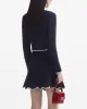 Crochet Contrast Mini Skirt sold by TNT Fashion