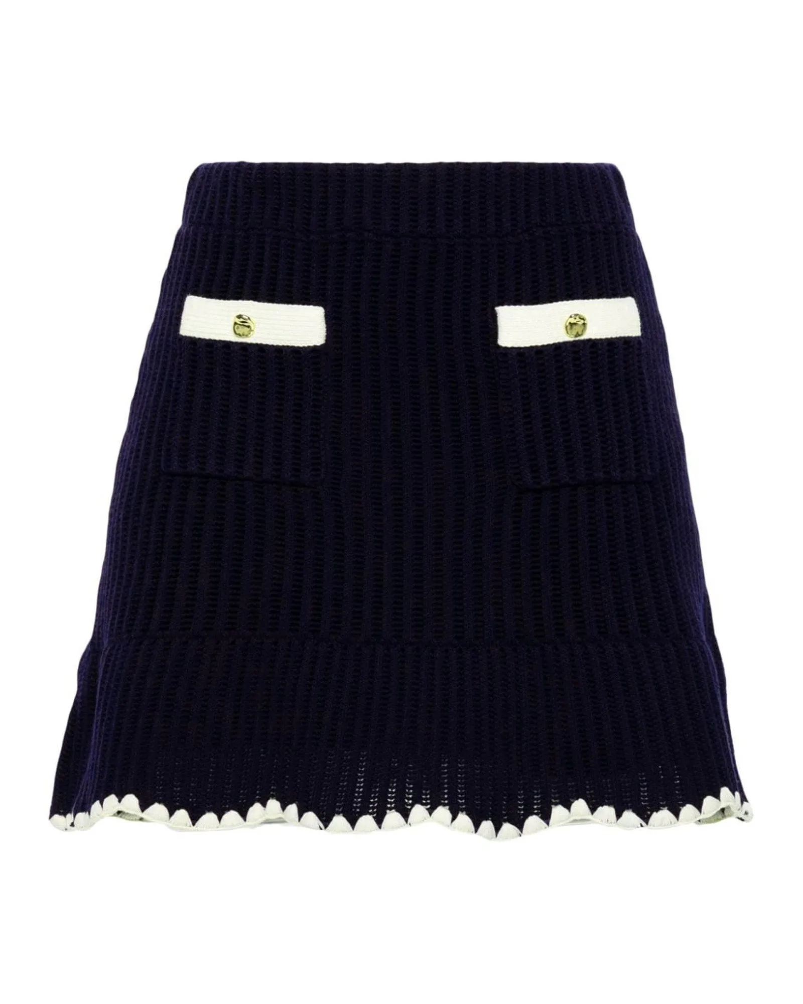 Crochet Contrast Mini Skirt sold by TNT Fashion product image thumbnail 5