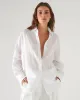 Linen Boyfriend Shirt sold by TNT Fashion