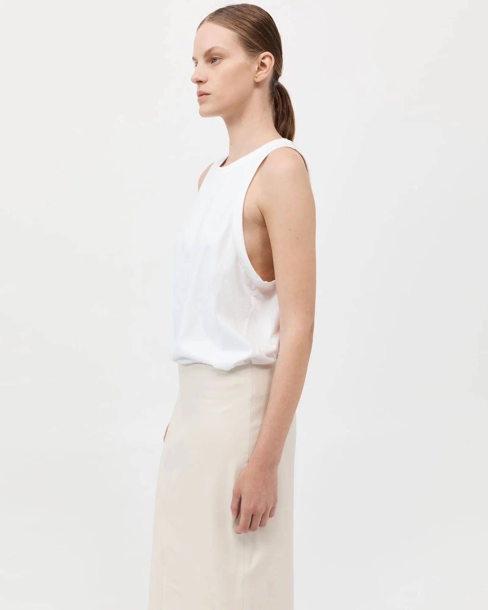Organic Cotton Boxy Tank sold by TNT Fashion product image thumbnail 4