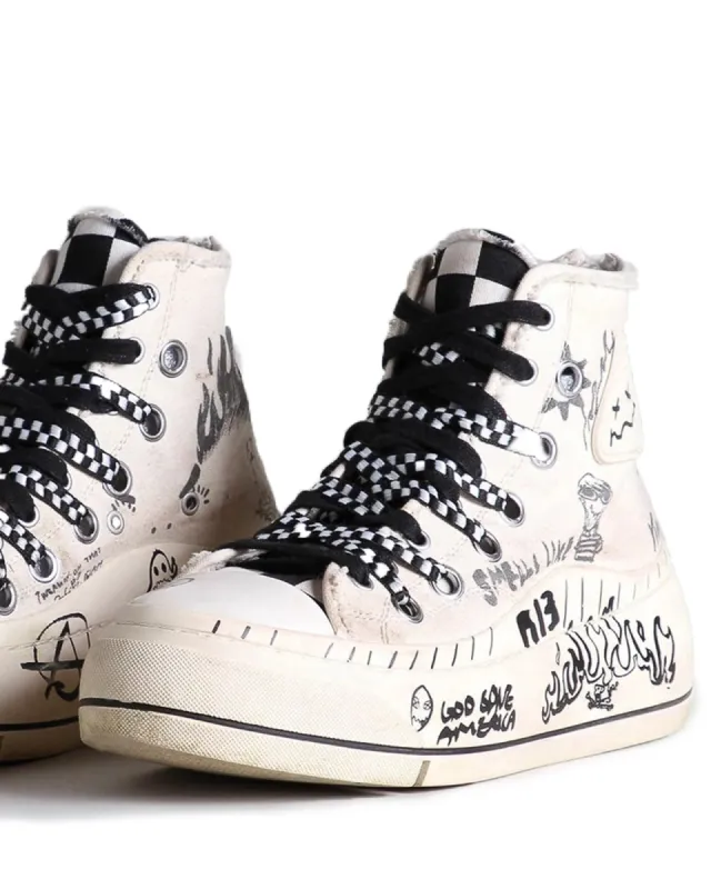 Grommet Kurt High Top Sneakers sold by TNT Fashion