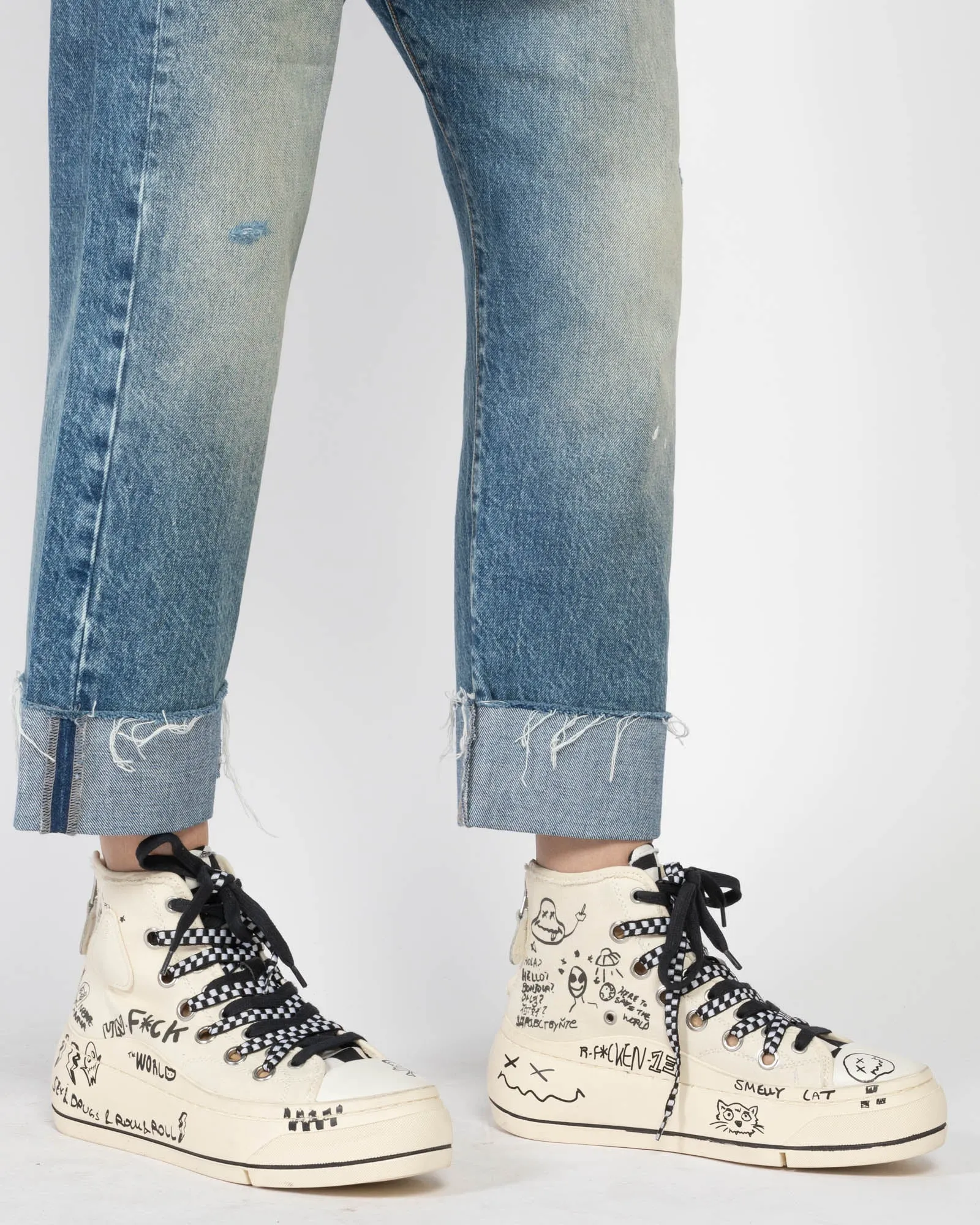 Grommet Kurt High Top Sneakers sold by TNT Fashion product image thumbnail 2