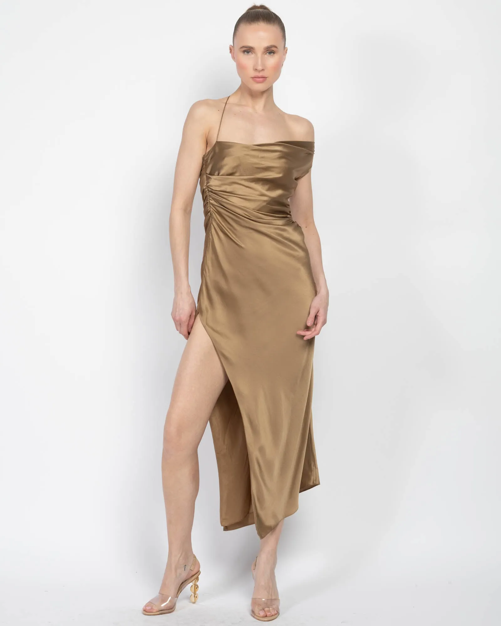 Asymmetrical Bardot Dress sold by TNT Fashion product image thumbnail 3