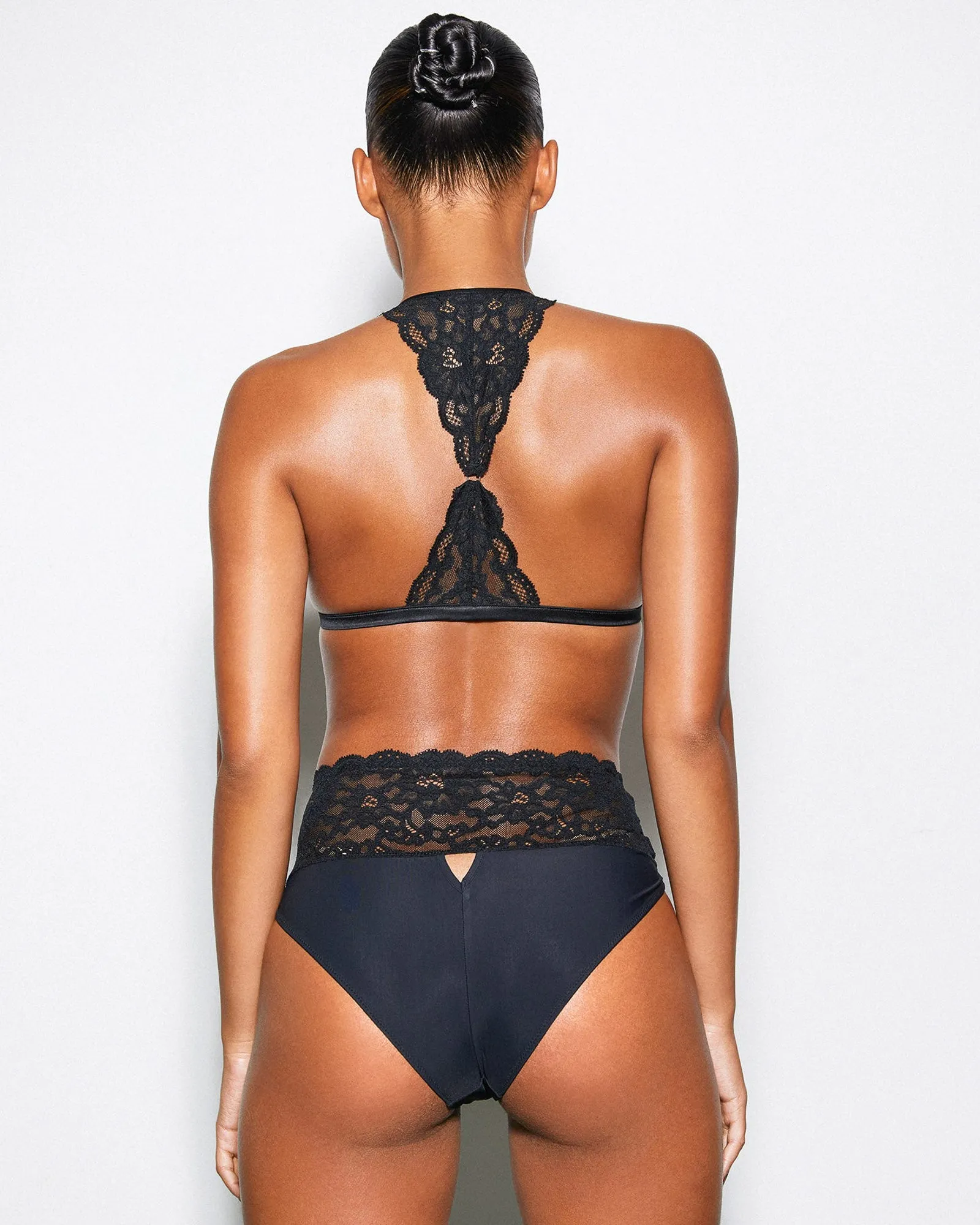 Charlotte Lace Racer Back Bra sold by TNT Fashion product image thumbnail 4
