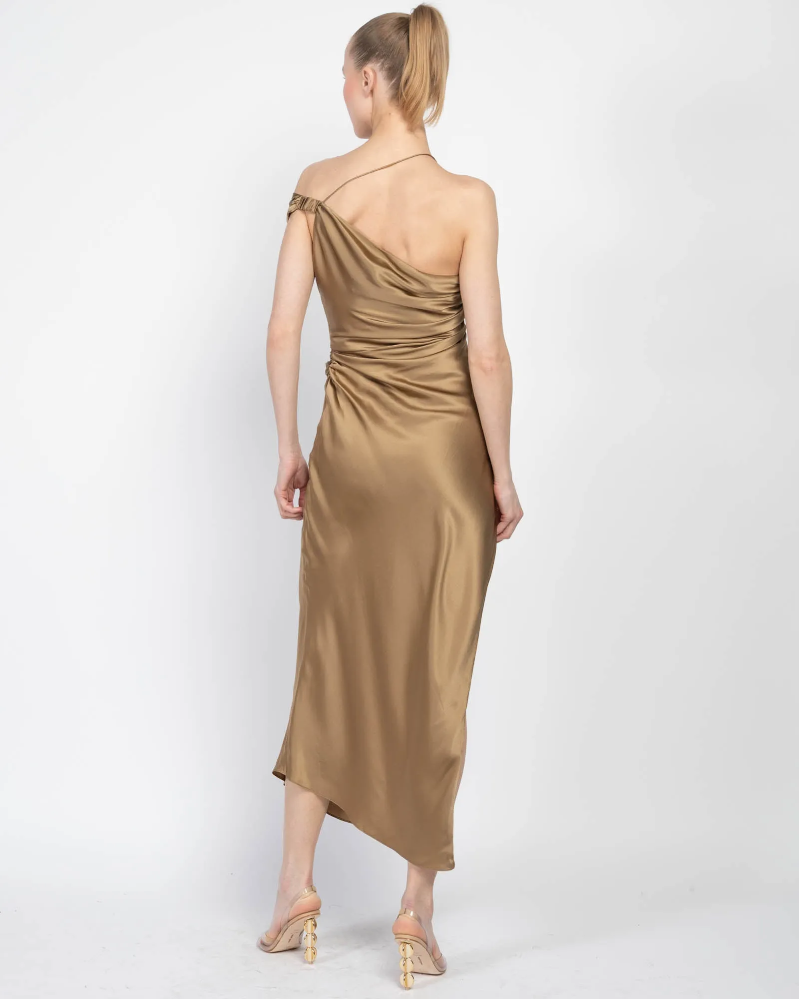 Asymmetrical Bardot Dress sold by TNT Fashion product image thumbnail 2
