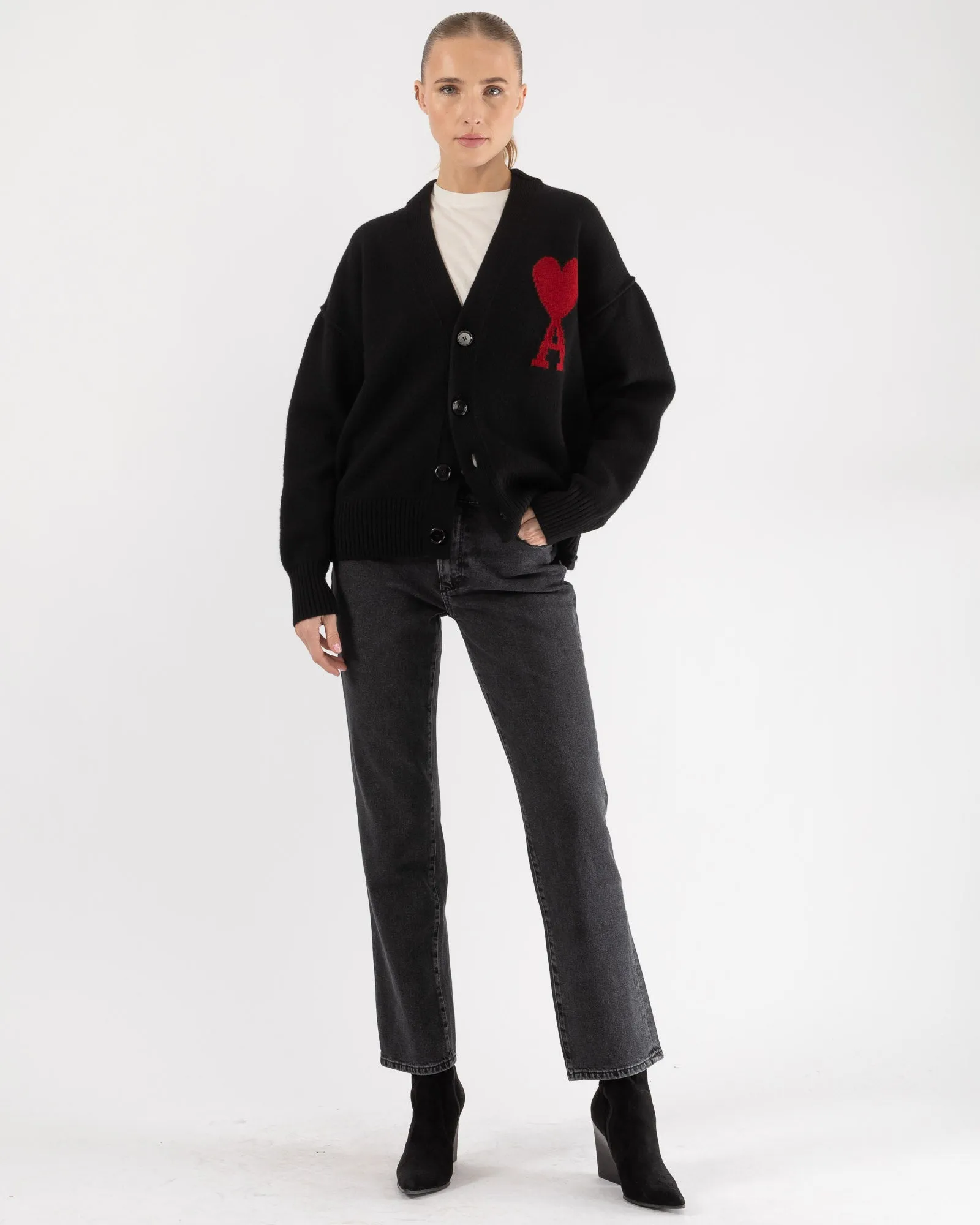 Red Ami De Coeur Cardigan sold by TNT Fashion product image thumbnail 2