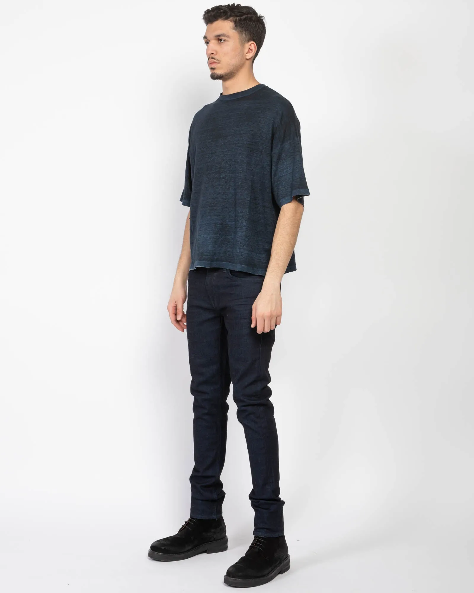 Short Sleeve Linen T-Shirt sold by TNT Fashion product image thumbnail 4